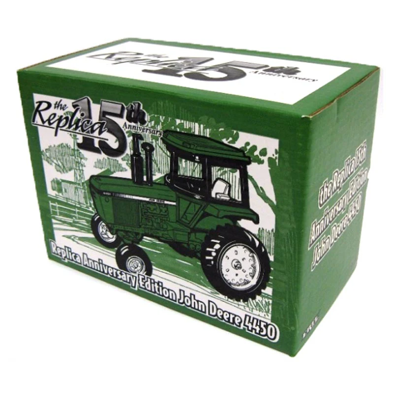 1/16 John Deere 4450 Tractor with Cab by ERTL, The Replica 15th Anniversary Limited Edition