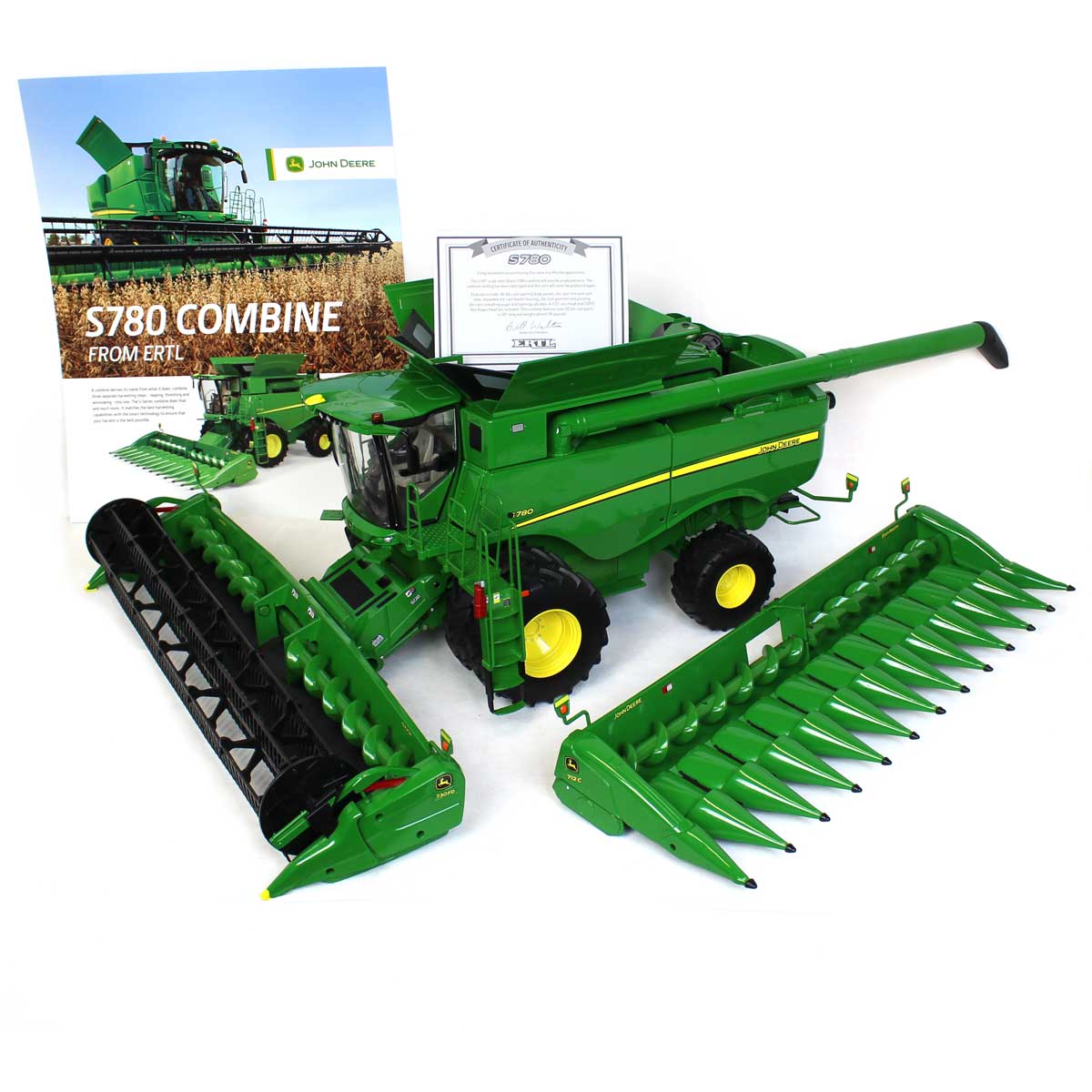 1/16 Limited Edition John Deere S780 Combine, ERTL Prestige Select - Image 5