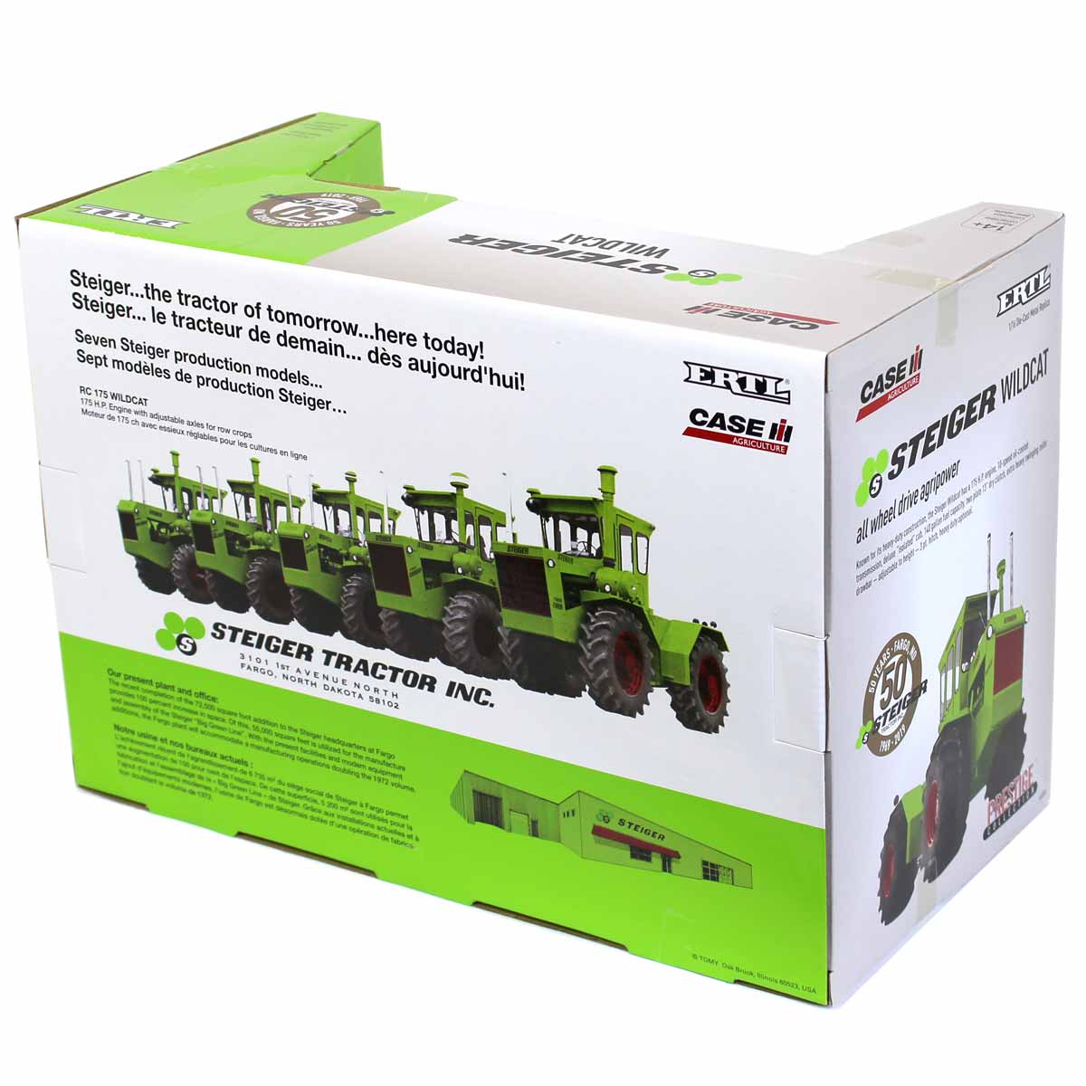 1/16 Steiger Wildcat 4WD Tractor by ERTL, Fargo ND Plant 50th Anniversary Limited Edition - Image 8