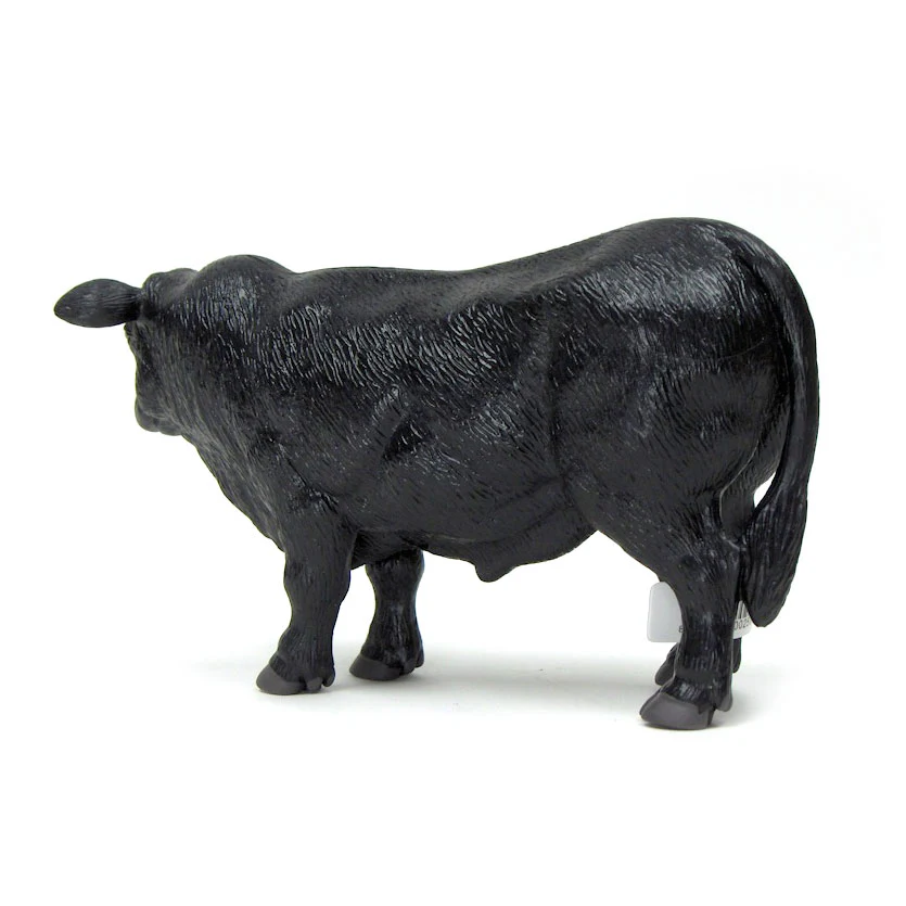 1/16 Little Buster Toys Black Angus Bull - Image 2
