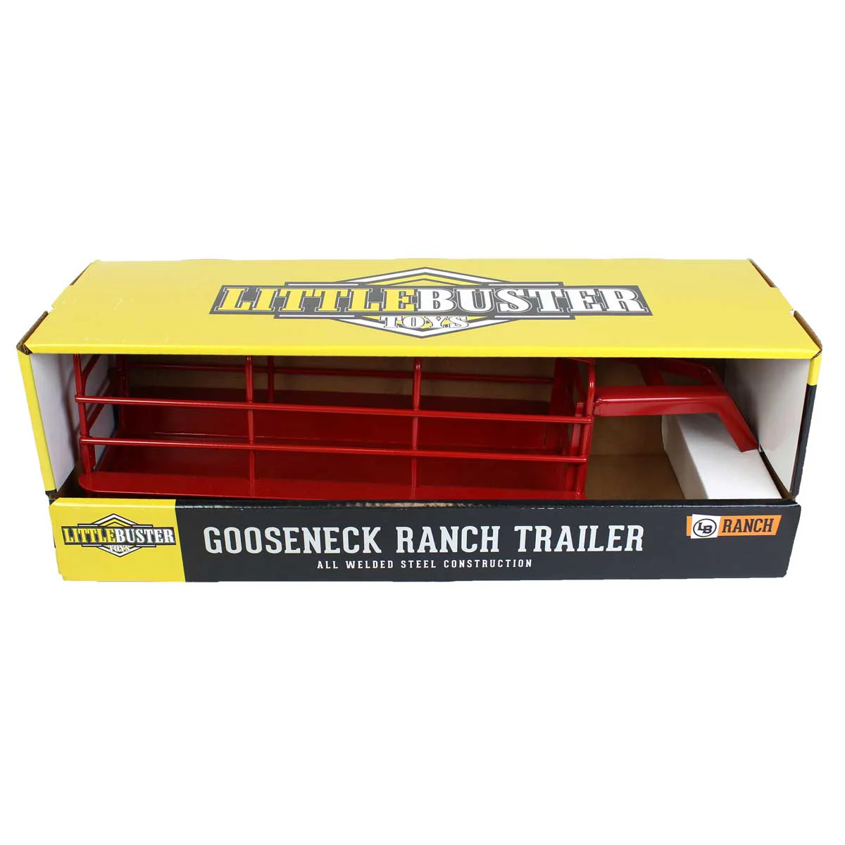 1/16 Little Buster Toys Gooseneck Ranch Trailer - Image 3