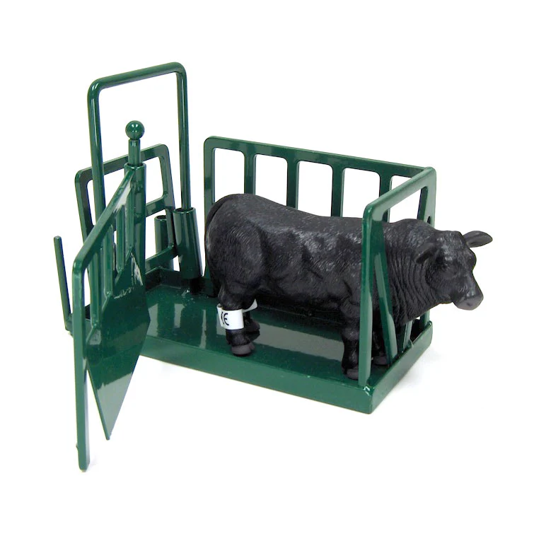 1/16 Little Buster Toys Green Cattle Squeeze Chute - Image 4