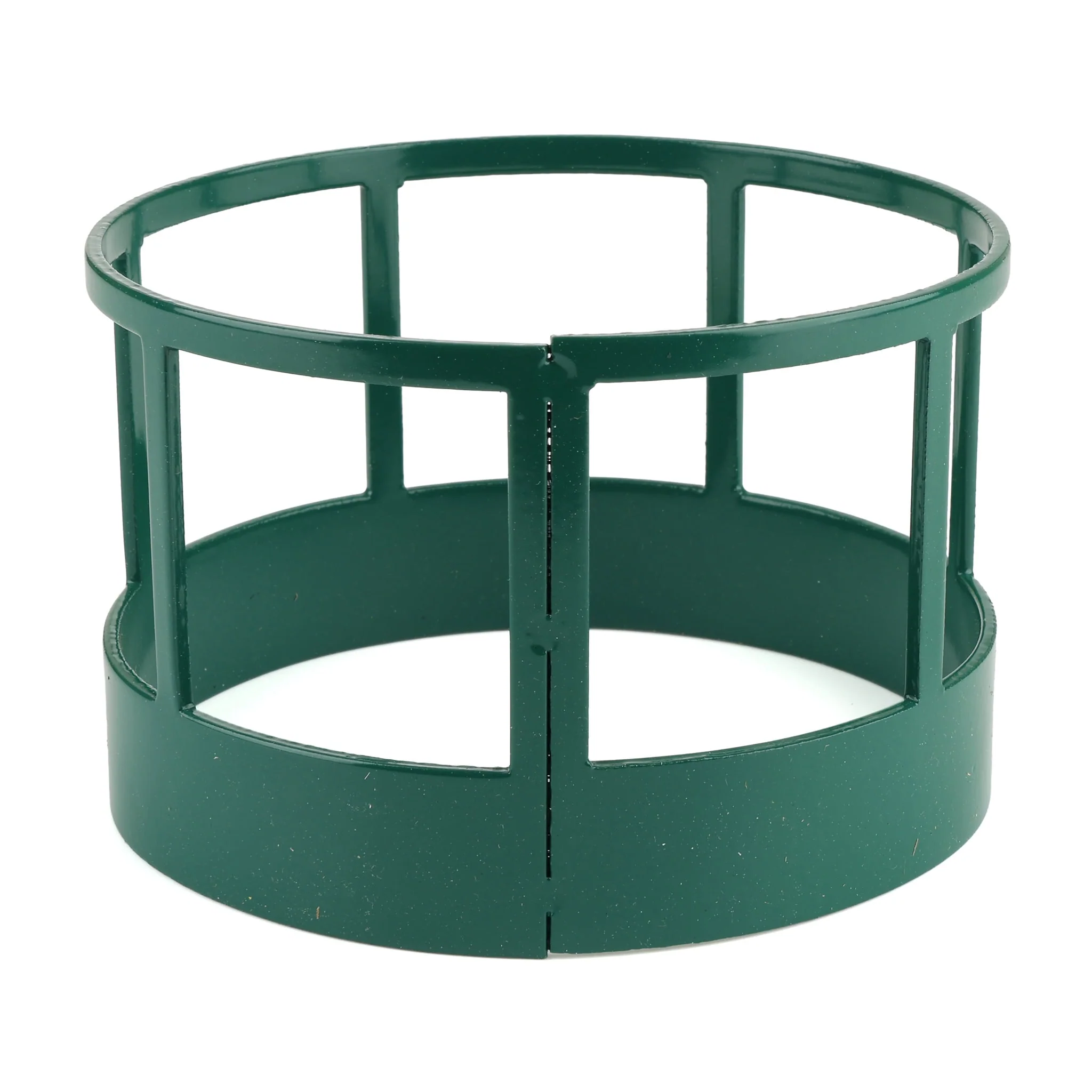1/16 Little Buster Toys Green Round Bale Hay Feeder - Image 2