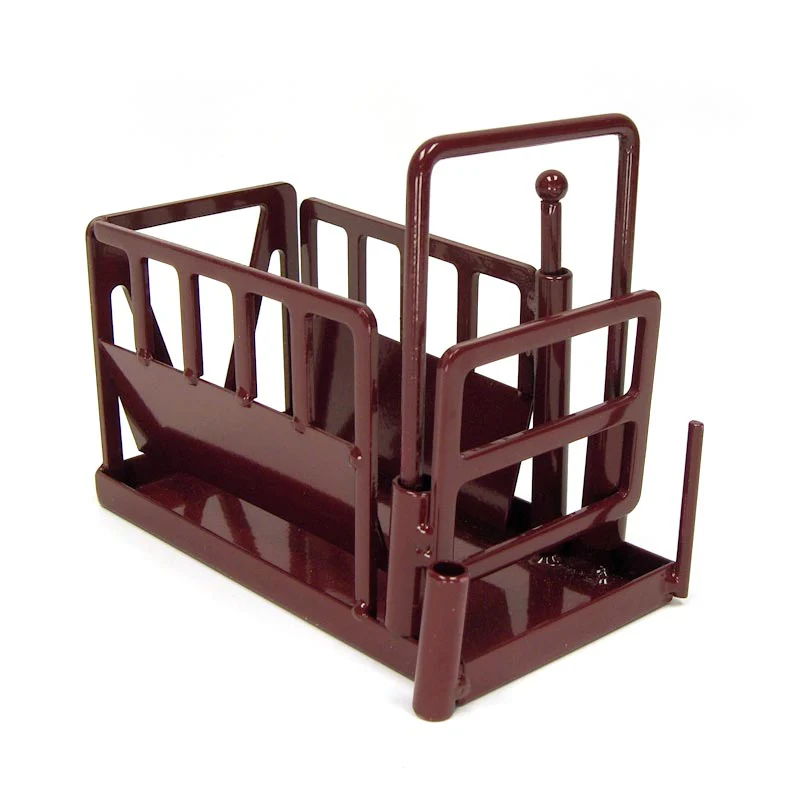 1/16 Little Buster Toys Red Cattle Squeeze Chute - Image 3