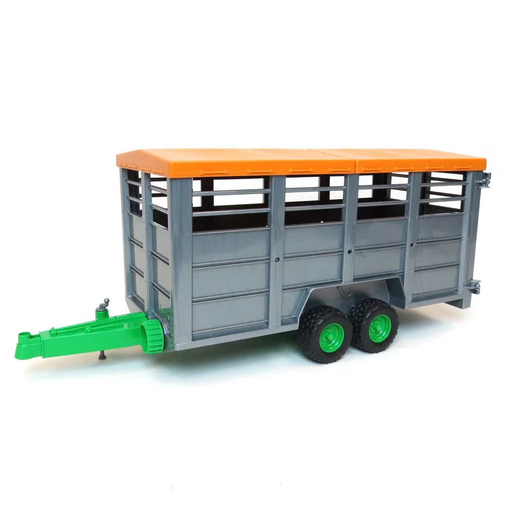 1/16 Livestock Trailer with 1 Cow by Bruder - Image 2