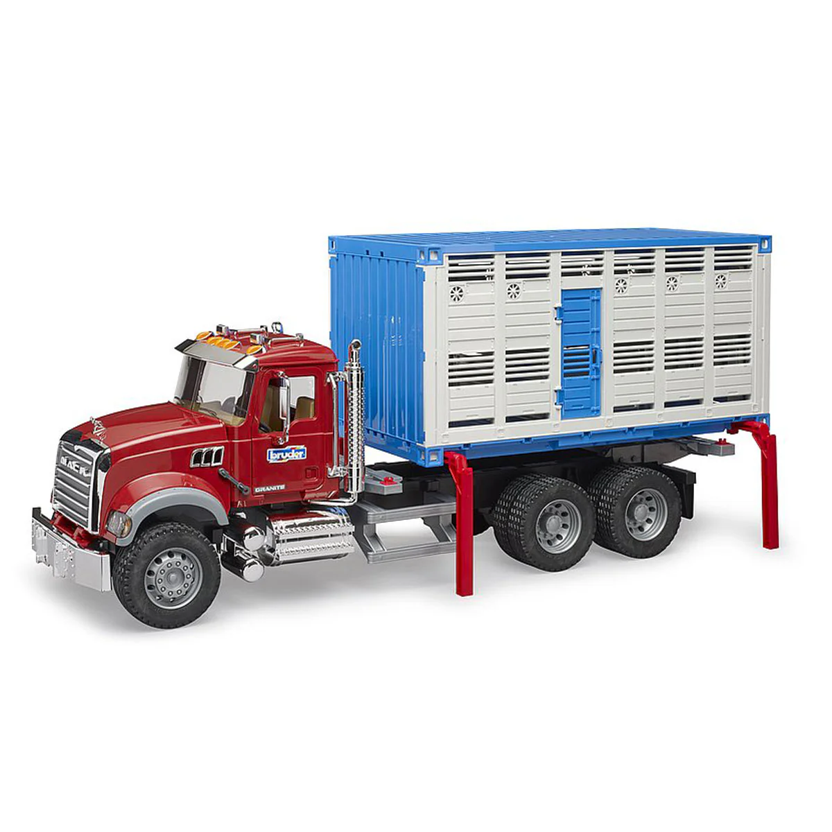 1/16 Mack Granite Cattle Transportation Truck by Bruder - Image 2