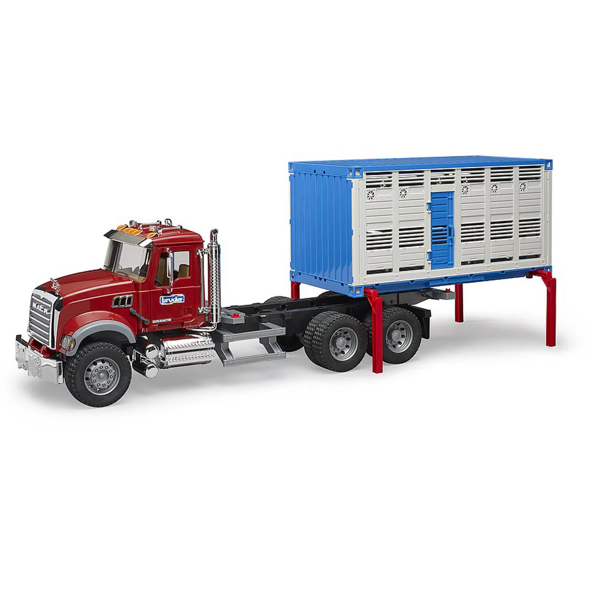 1/16 Mack Granite Cattle Transportation Truck by Bruder - Image 3