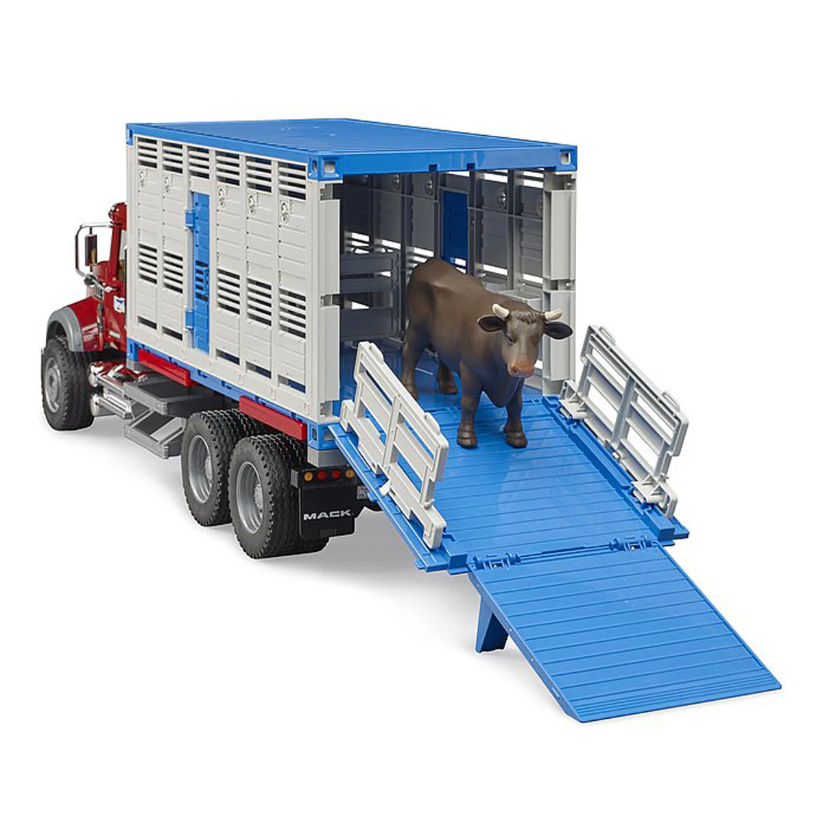 1/16 Mack Granite Cattle Transportation Truck by Bruder - Image 5