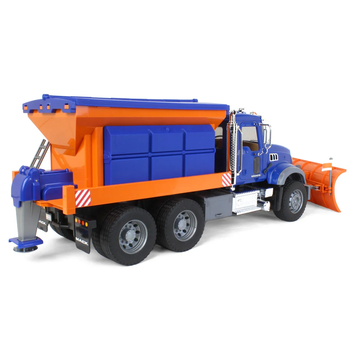 1/16 Mack Granite Winter Service Snow Plow Truck by Bruder - Image 3