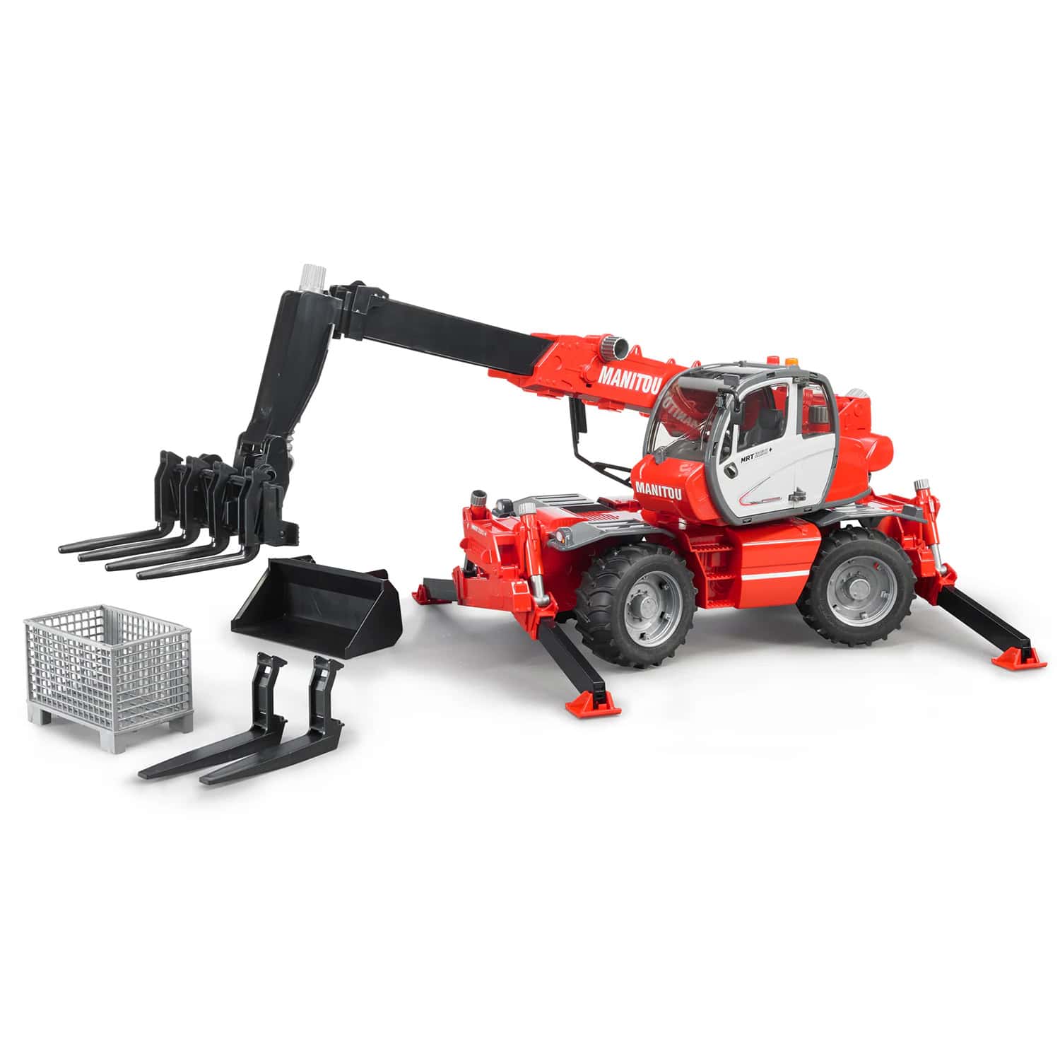 1/16 Manitou Telehandler MRT 2150 with attachments