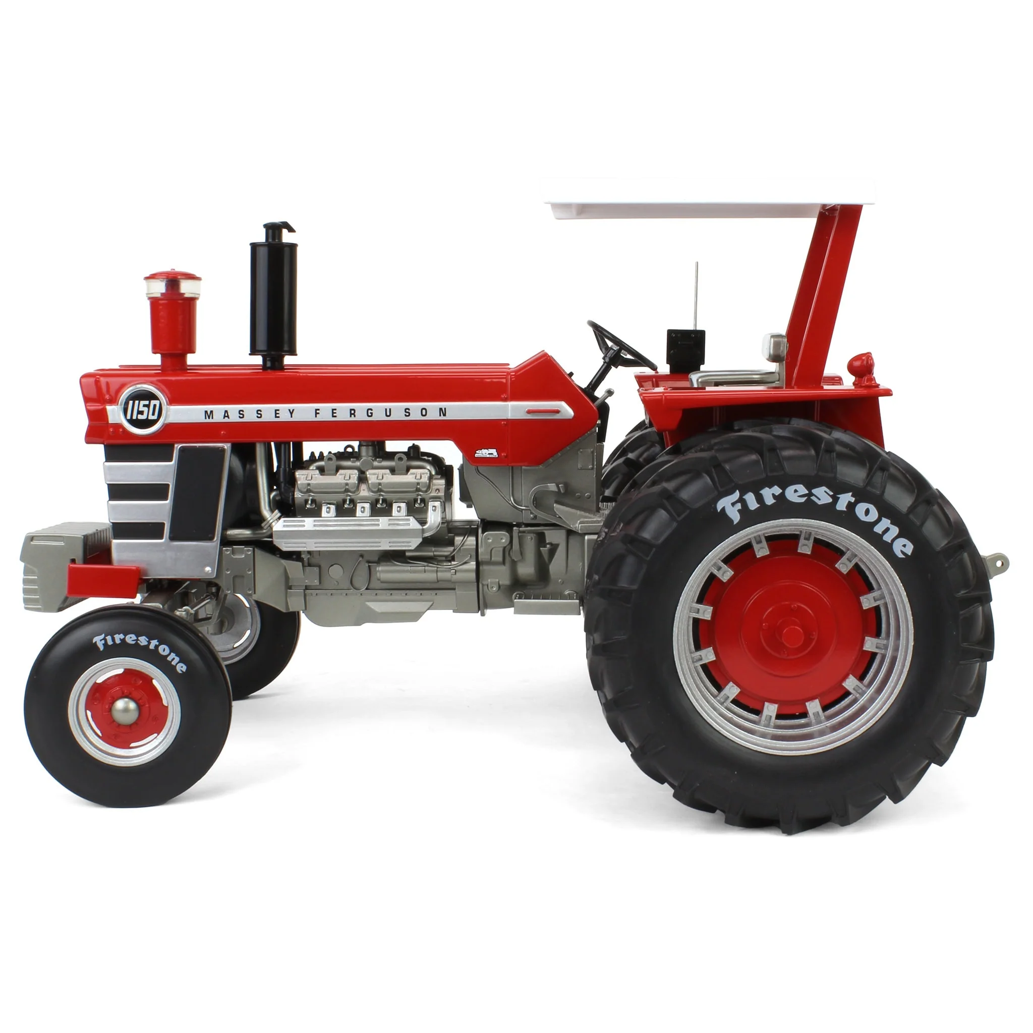 1/16 Massey Ferguson 1150 Tractor with Firestone Tires, Canopy & Duals by SpecCast, 1st in Outback Toys Exclusive 20th Century Series - Image 10