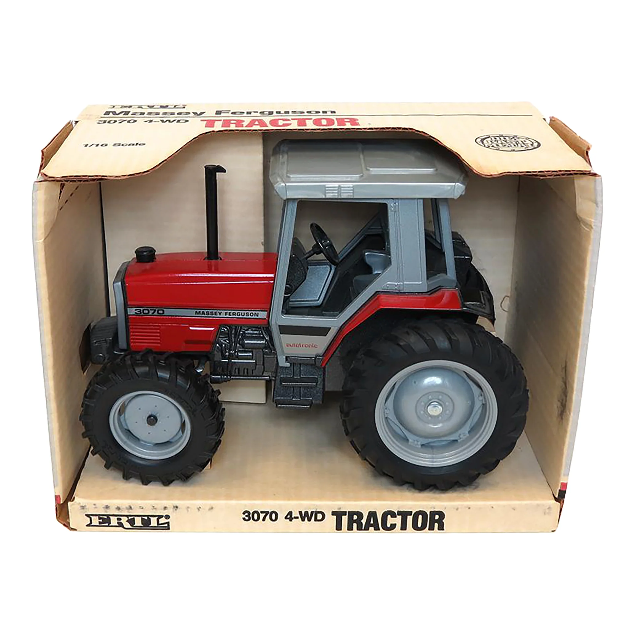 1/16 Massey Ferguson 3070 4WD Tractor with Cab by ERTL