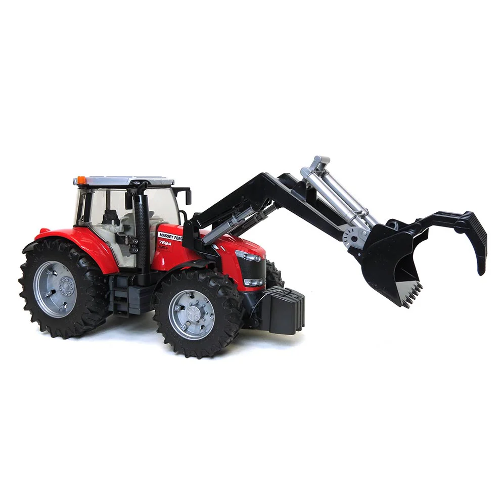1/16 Massey Ferguson 7624 Tractor with Front End Loader, Bucket and Grapple - Image 2