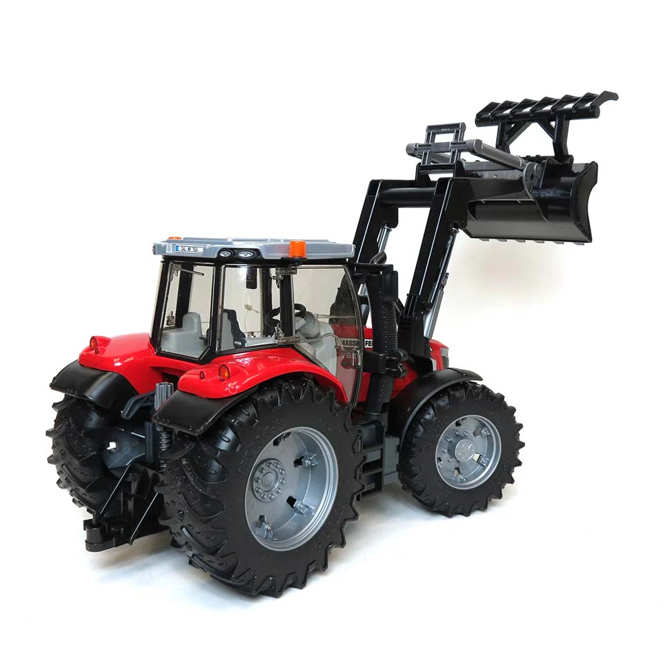 1/16 Massey Ferguson 7624 Tractor with Front End Loader, Bucket and Grapple - Image 3