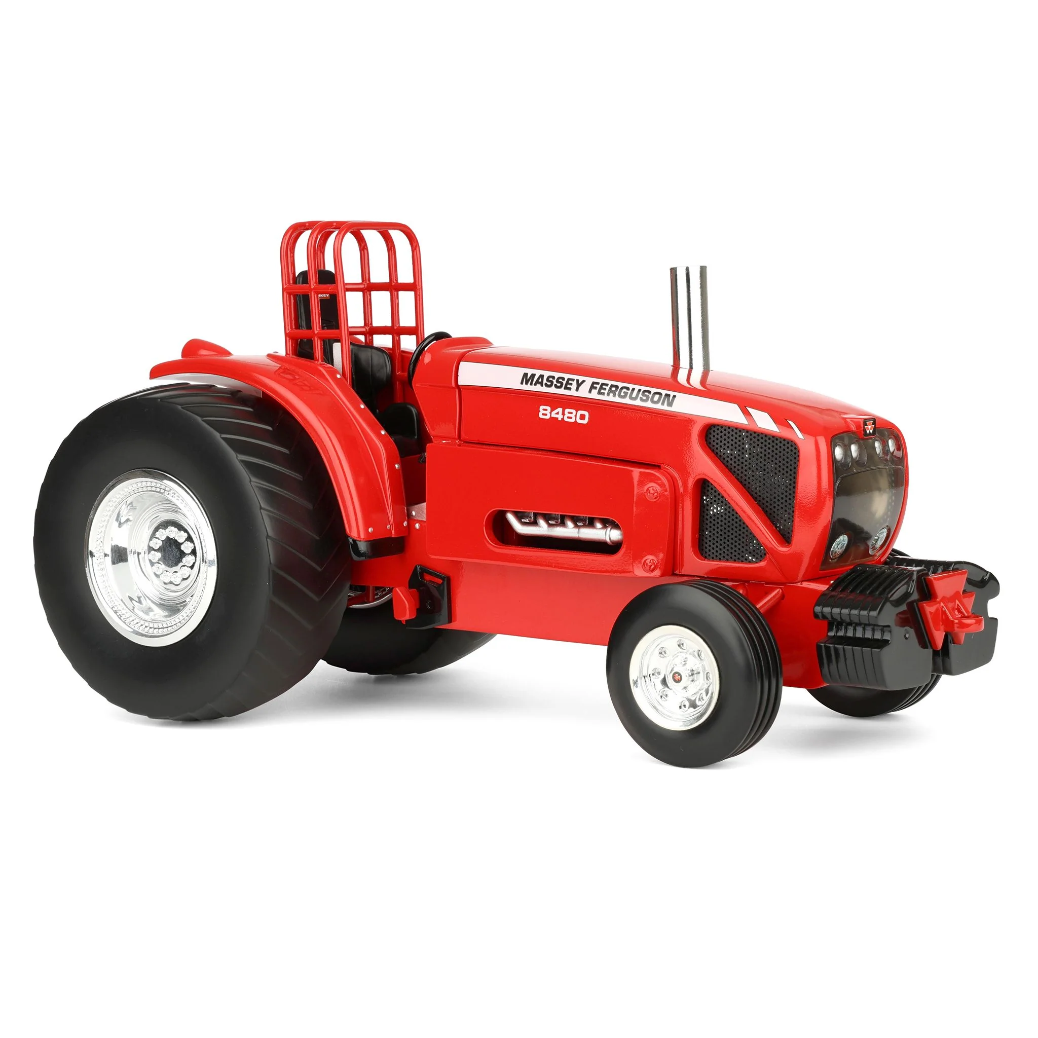 1/16 Massey Ferguson 8480 Trailblazer Super Stock Pulling Tractor by SpecCast, Only 500 Made - Image 2