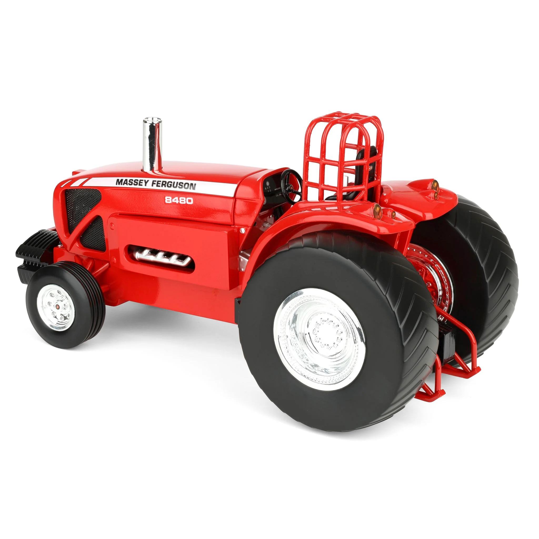 1/16 Massey Ferguson 8480 Trailblazer Super Stock Pulling Tractor by SpecCast, Only 500 Made - Image 4