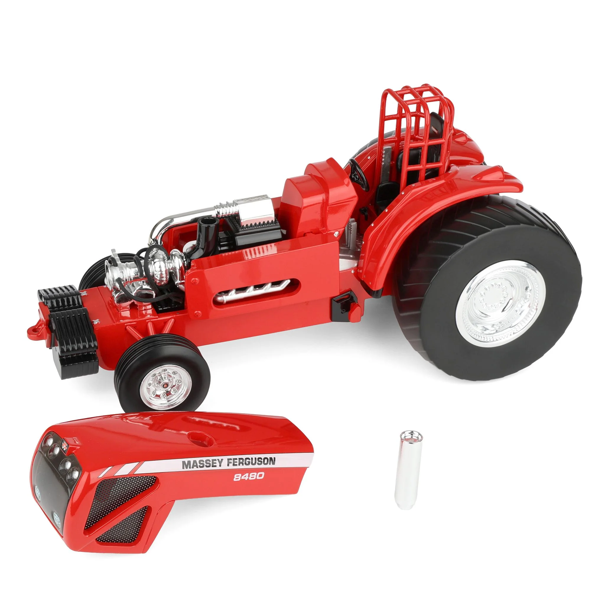 1/16 Massey Ferguson 8480 Trailblazer Super Stock Pulling Tractor by SpecCast, Only 500 Made - Image 5