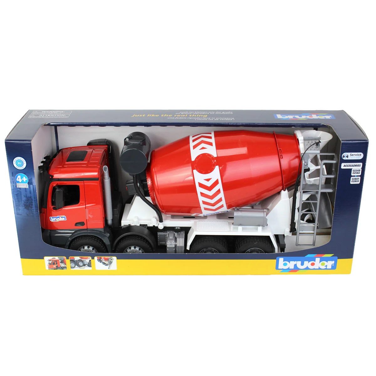 1/16 Mercedes-Benz MB Arocs Cement Mixer Truck by Bruder - Image 5