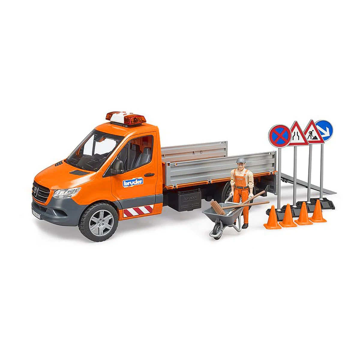 1/16 Mercedes-Benz Sprinter Municipal with Lights & Sound and Accessories by Bruder