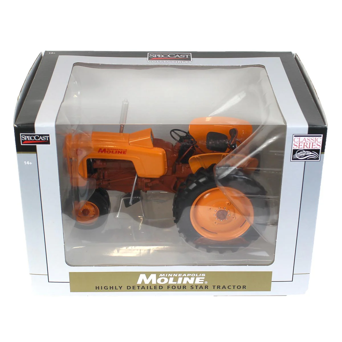 1/16 Minneapolis Moline 4 Star Tractor with Narrow Front by SpecCast - Image 6