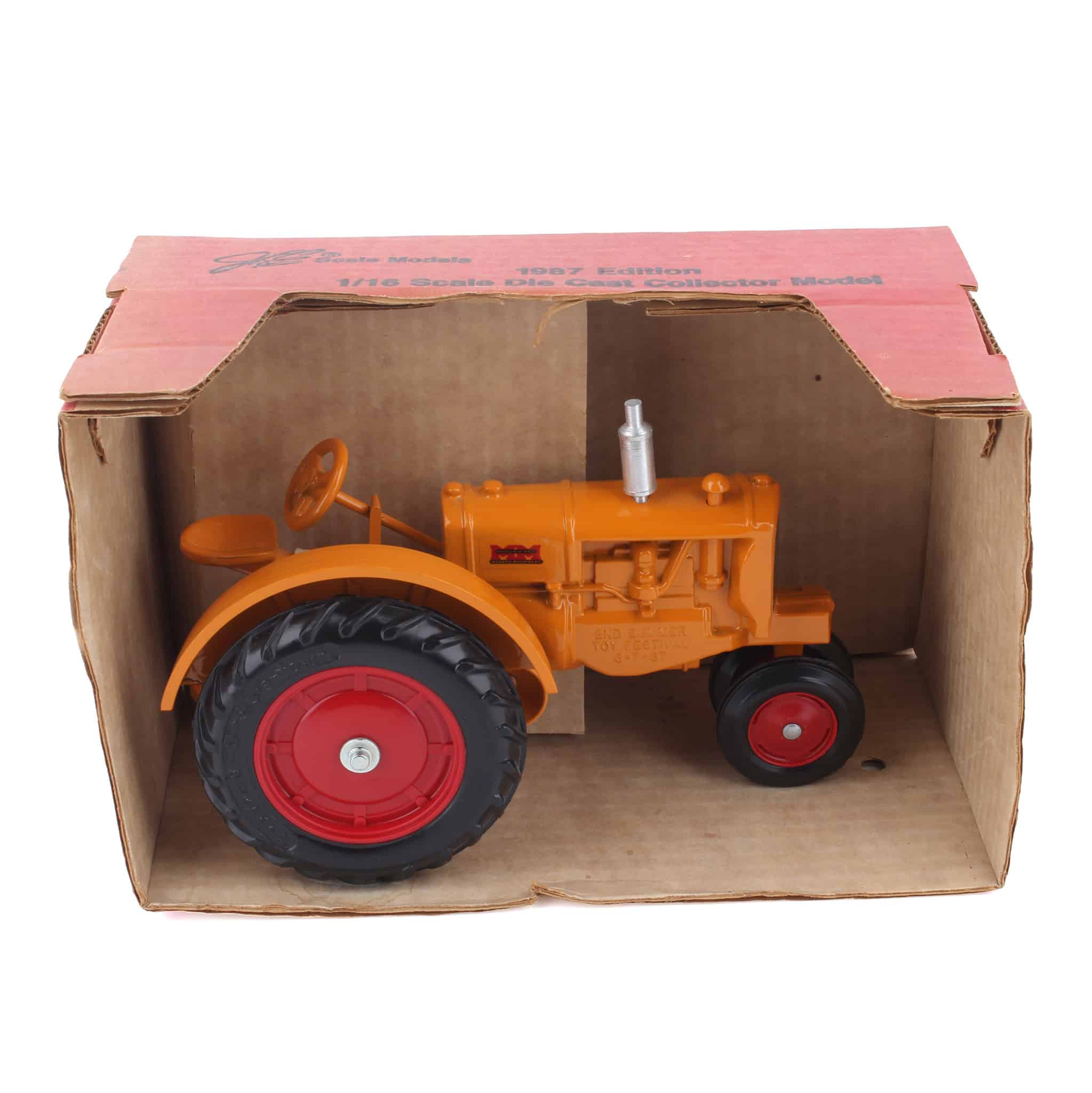 1/16 Minneapolis Moline J Tractor (Re Engine), 1987 Summer Toy Show
