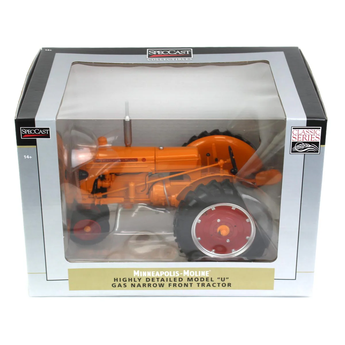 1/16 Minneapolis Moline U Tractor with Narrow Front by SpecCast - Image 5