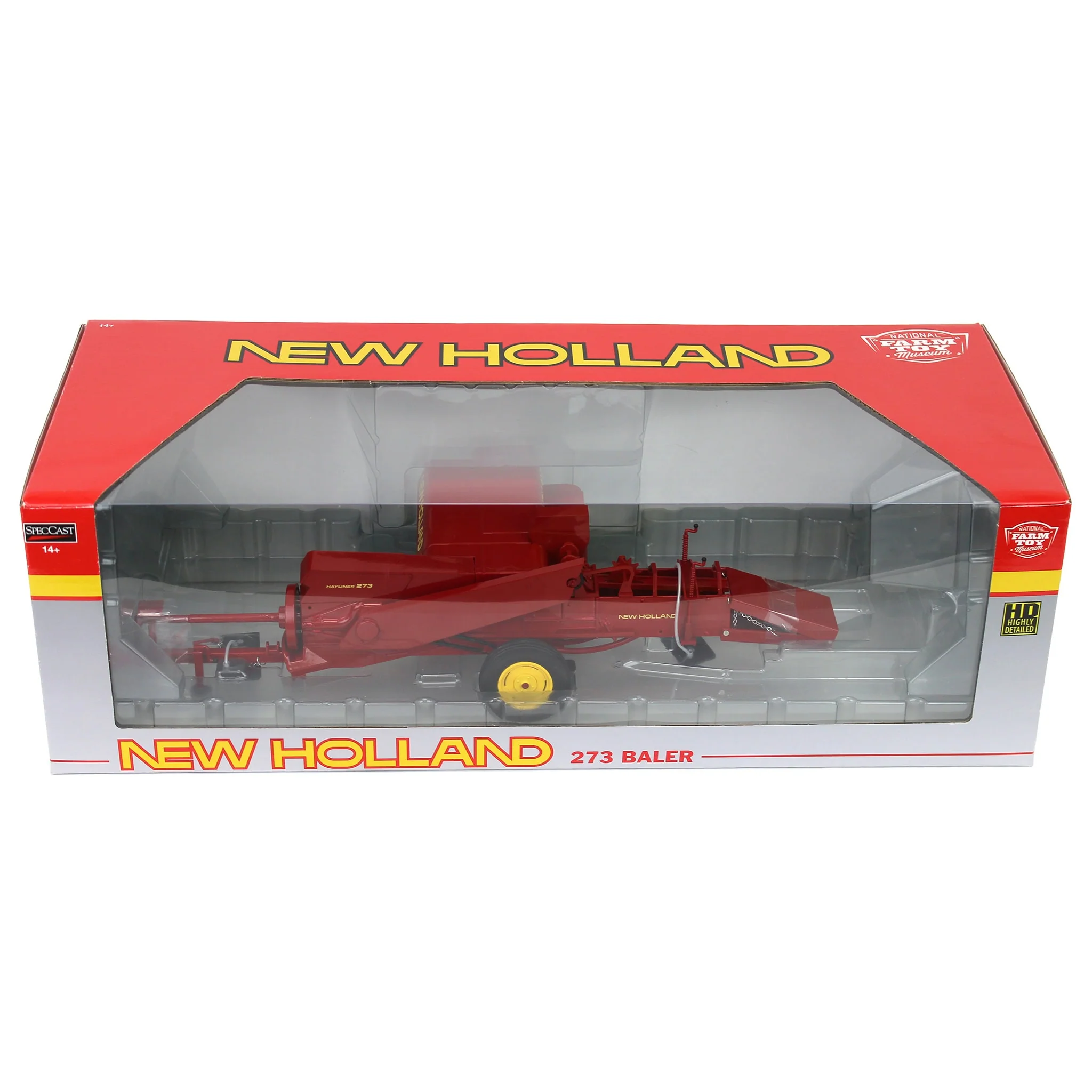 1/16 New Holland 273 Square Baler by SpecCast, 2024 National Farm Toy Museum Renovation Unit, 4th in Series - Image 6
