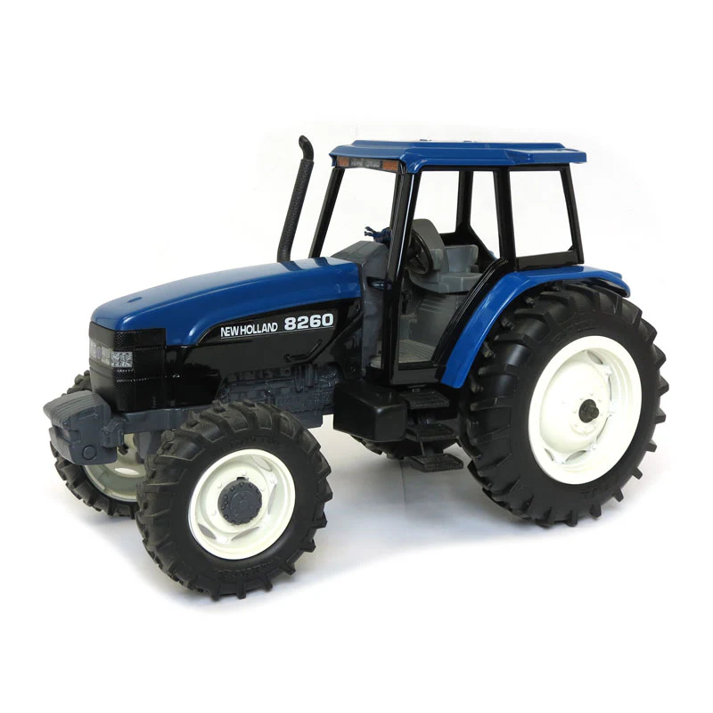 1/16 New Holland 8260 Tractor with Cab and MFD by ERTL, 1997 Toy Farmer Collector's Edition - Image 2