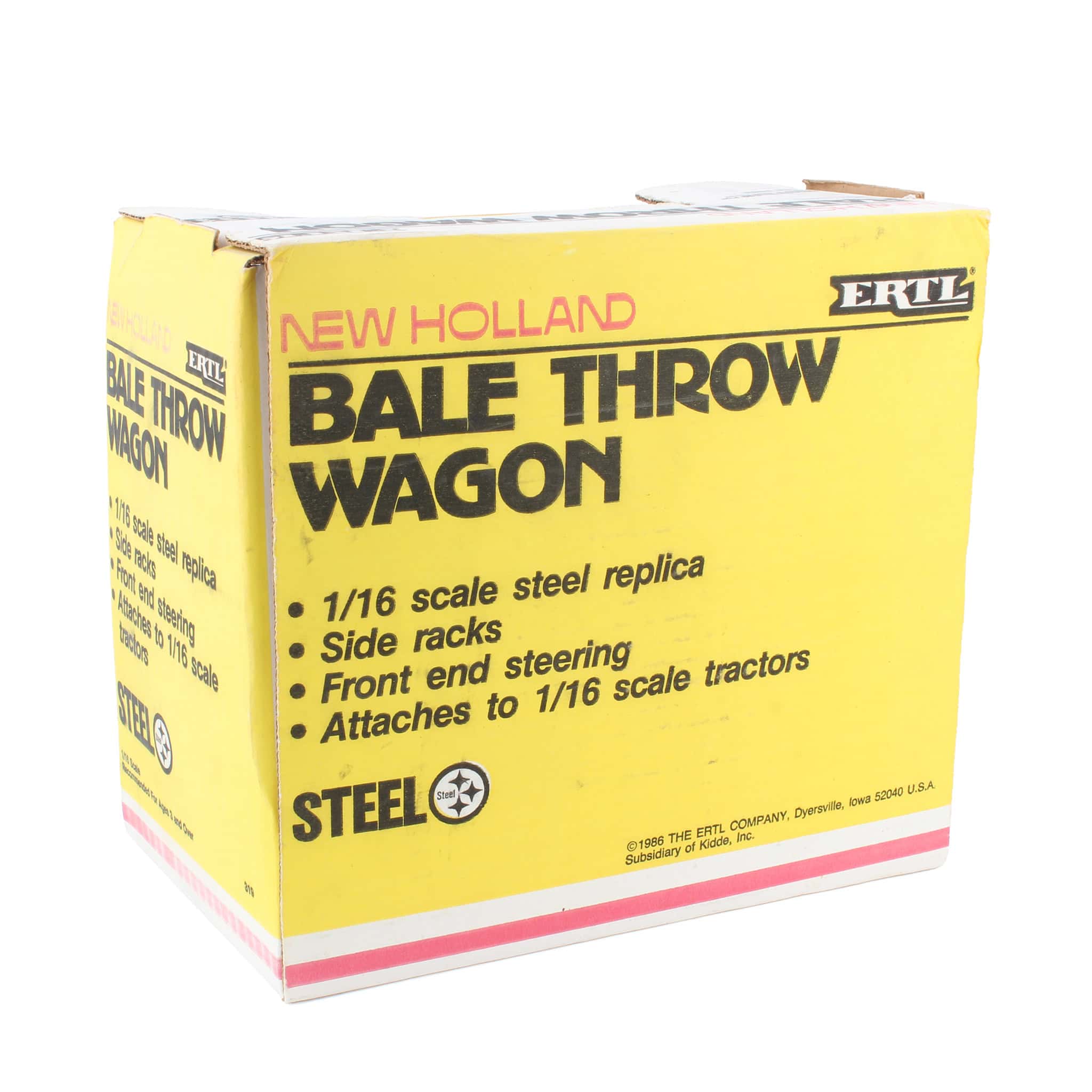 1/16 New Holland Bale Throw Wagon by ERTL - Image 2
