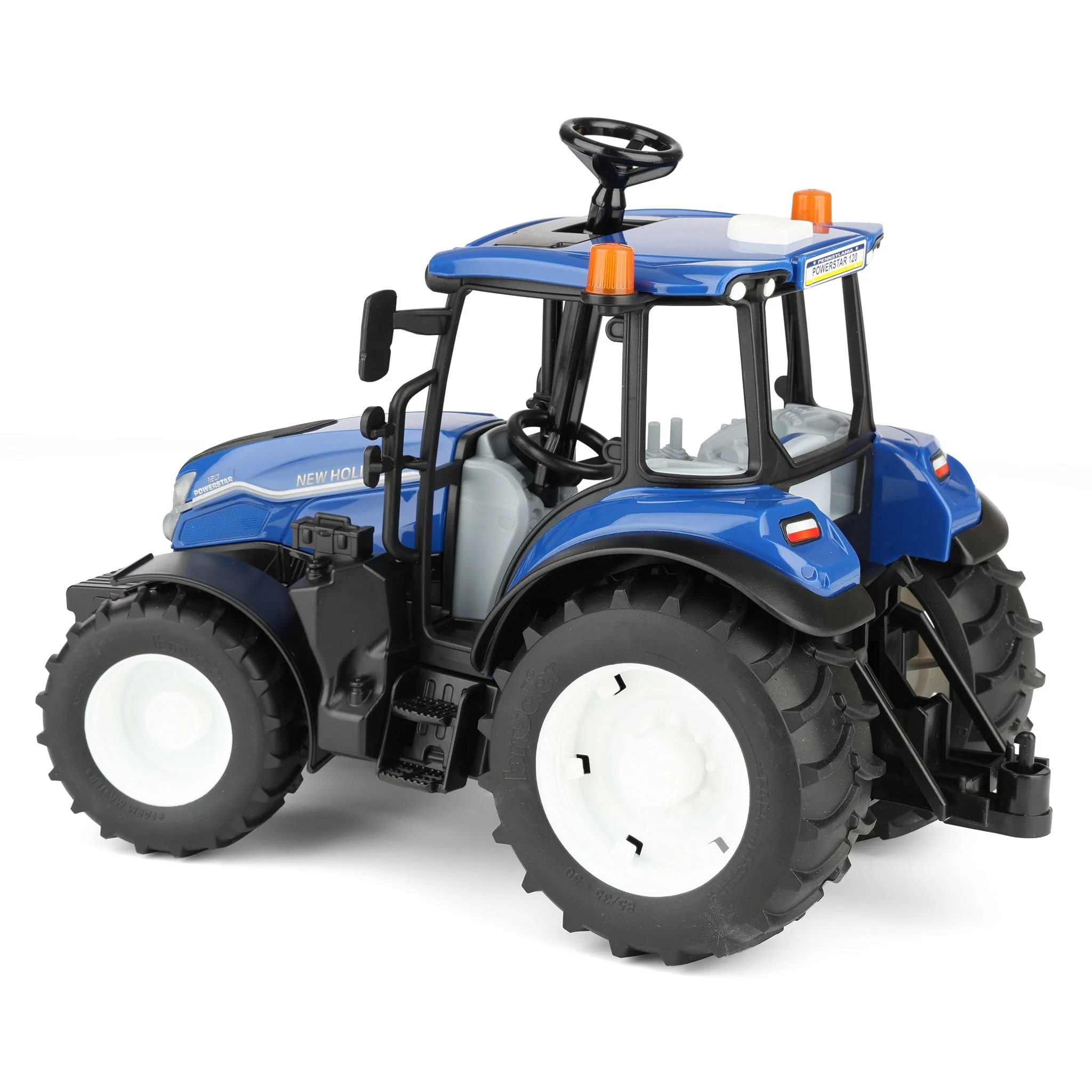 1/16 New Holland Powerstar T5.120 Tractor by Bruder - Image 4