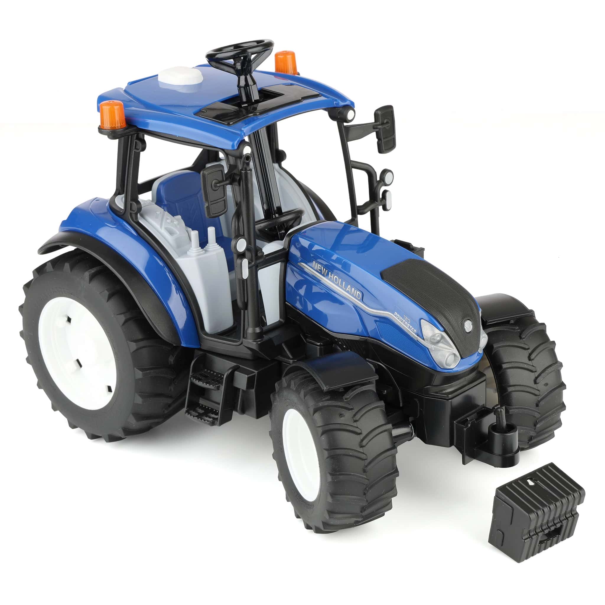 1/16 New Holland Powerstar T5.120 Tractor by Bruder - Image 7