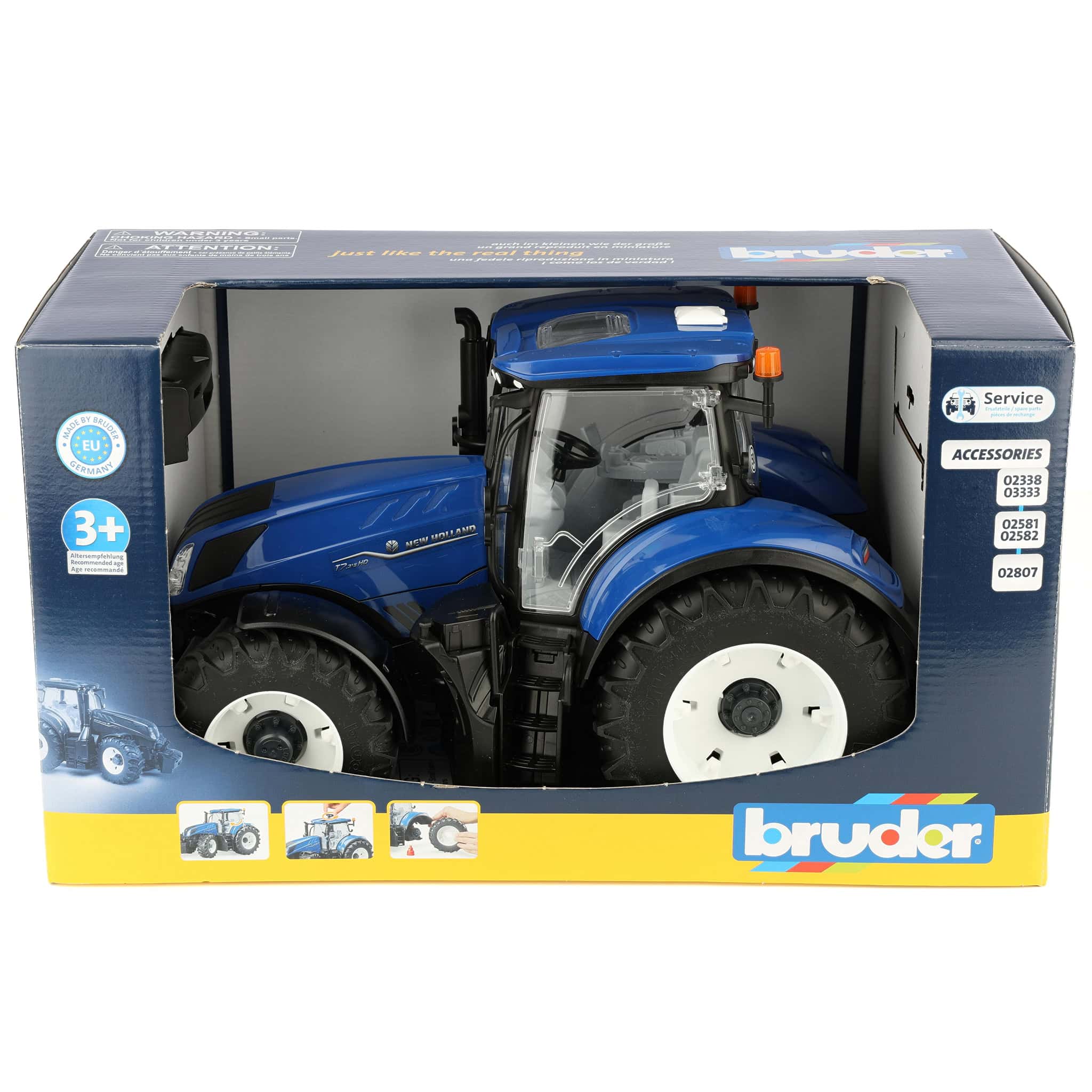 1/16 New Holland T7.340 Tractor by Bruder - Image 8