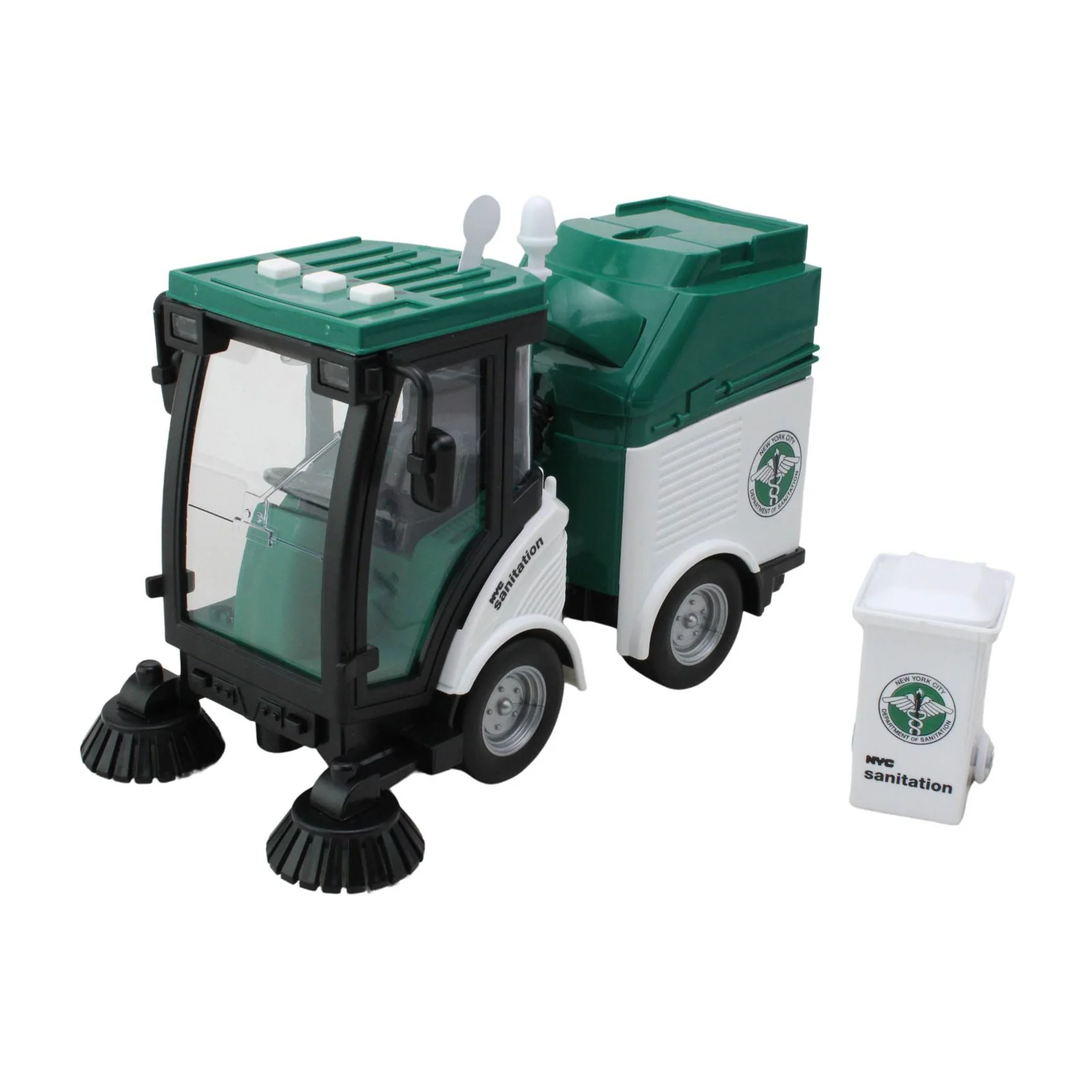 1/16 NYC Sanitation Street Sweeper with Lights & Sounds