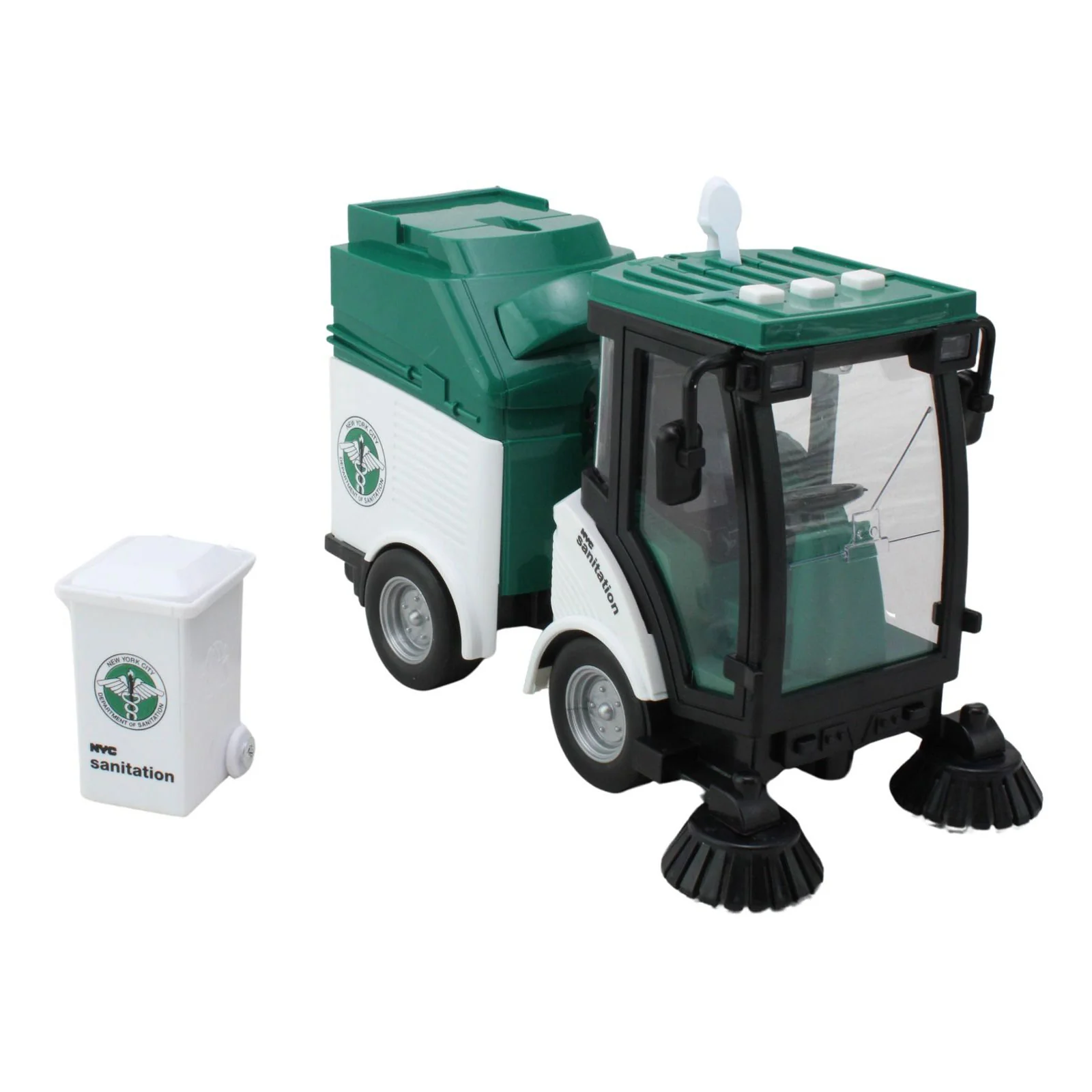 1/16 NYC Sanitation Street Sweeper with Lights & Sounds - Image 3