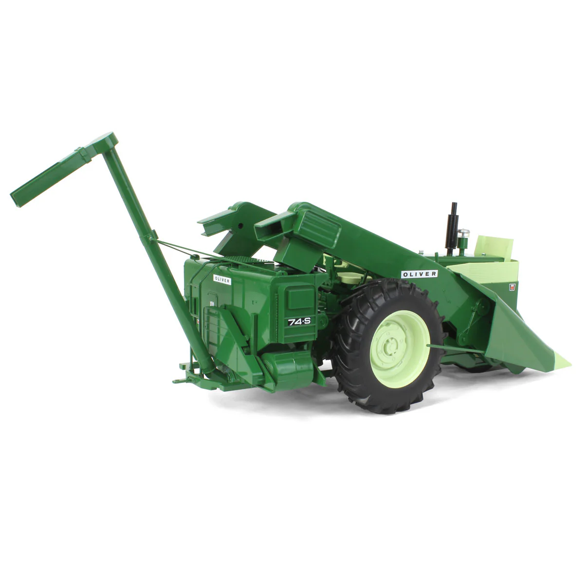 1/16 Oliver 1650 Tractor with 2 Row Picker & Sheller by SpecCast, 2024 Heartland Toy Show - Image 3