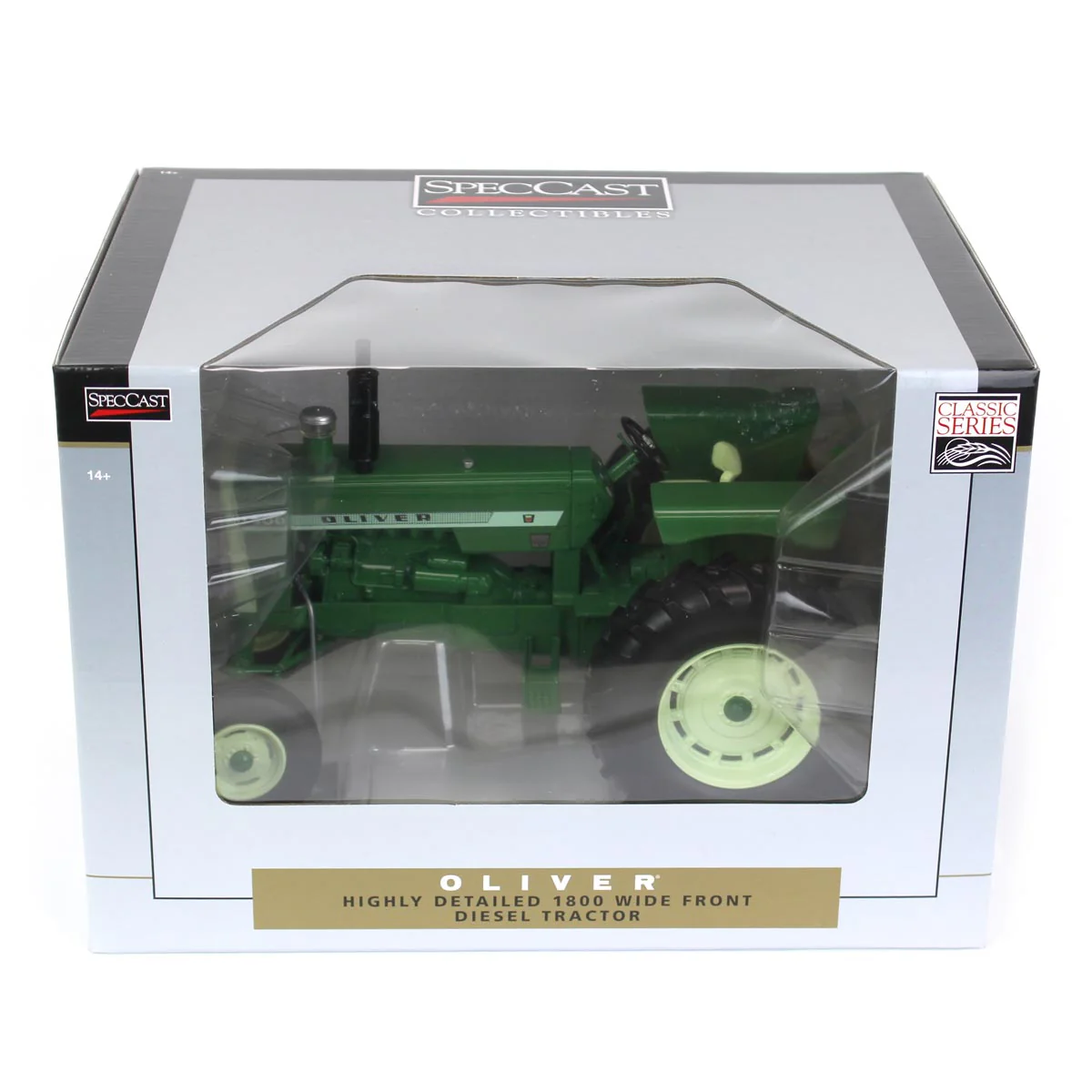 1/16 Oliver 1800 Diesel Tractor with Wide Front by SpecCast - Image 5