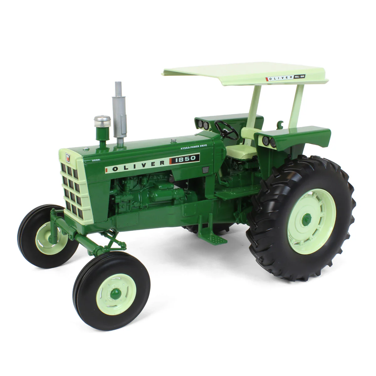 1/16 Oliver 1850 Diesel Tractor with Wide Front & Canopy by SpecCast