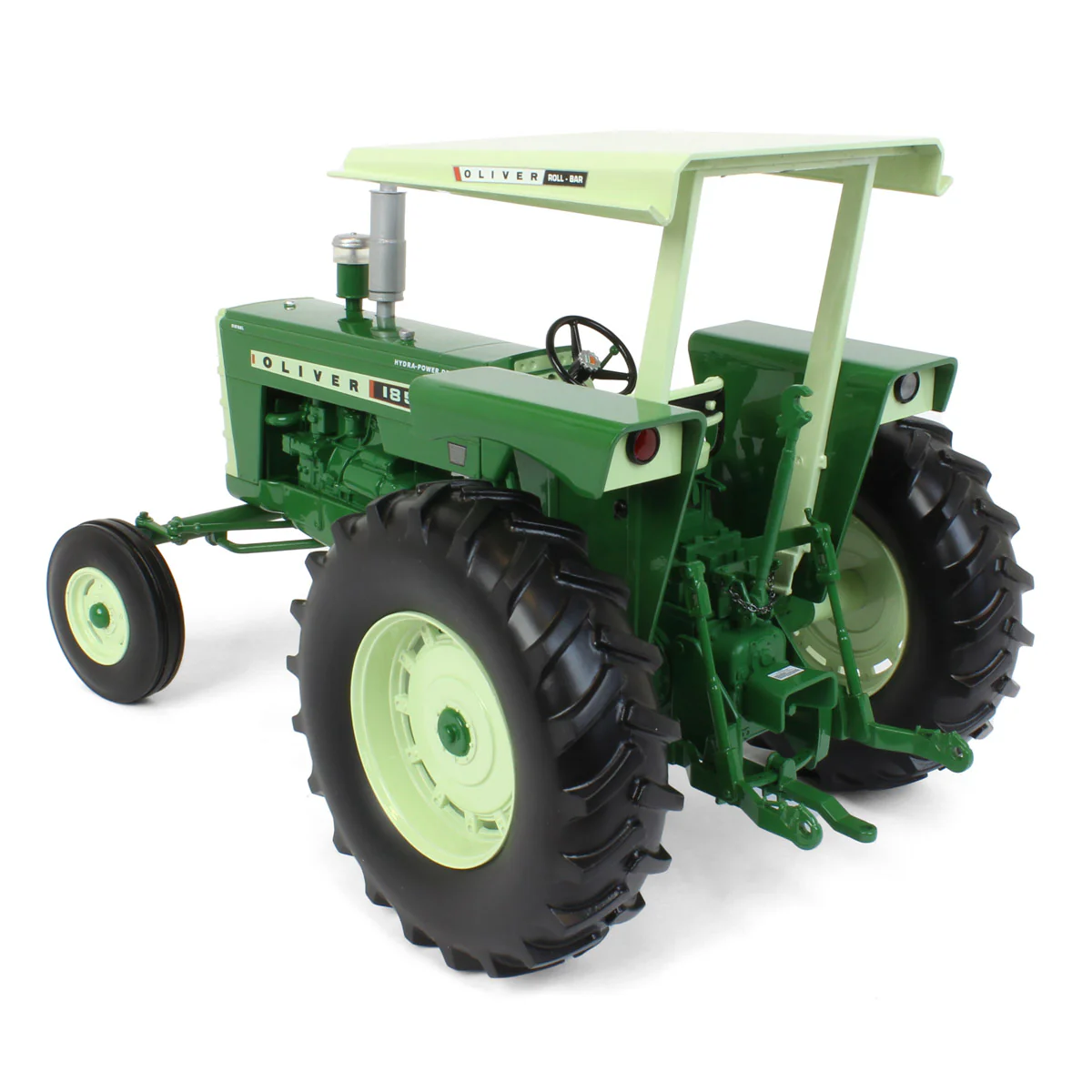 1/16 Oliver 1850 Diesel Tractor with Wide Front & Canopy by SpecCast - Image 4