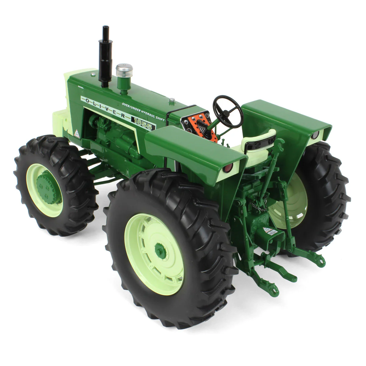 1/16 Oliver 1855 Tractor with Front Wheel Assist by SpecCast - Image 4