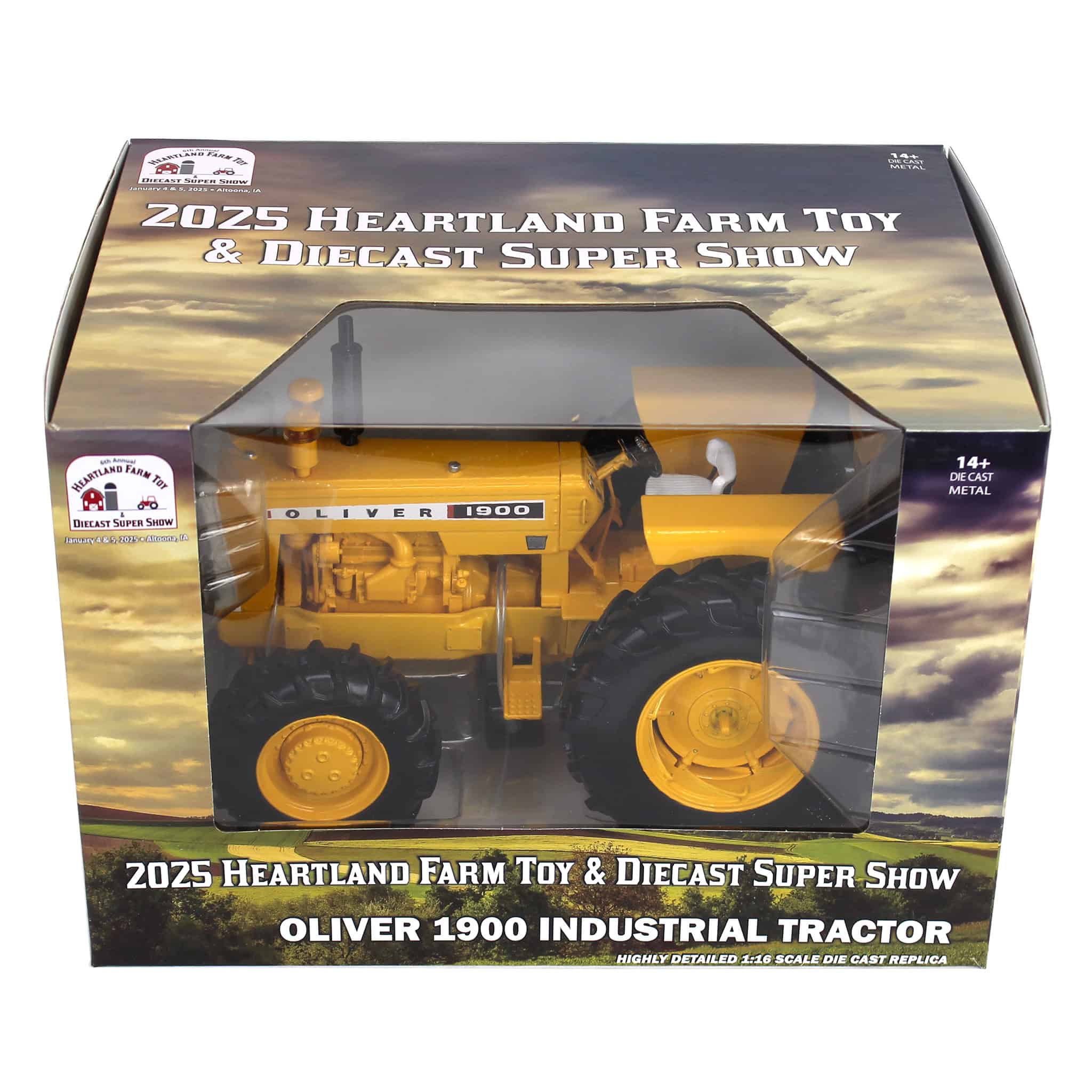 1/16 Oliver 1900 Industrial Yellow, 2025 Heartland Show - Image 5