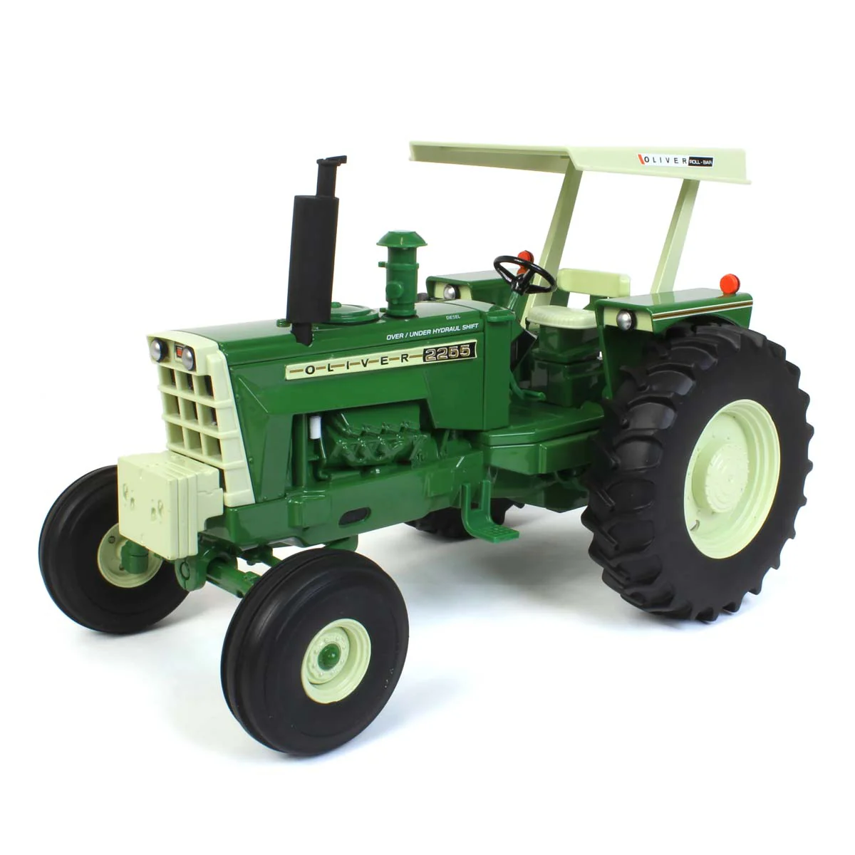 1/16 Oliver 2255 2WD Tractor w/ ROPS by ERTL, 2019 National Farm Toy Show - Image 2