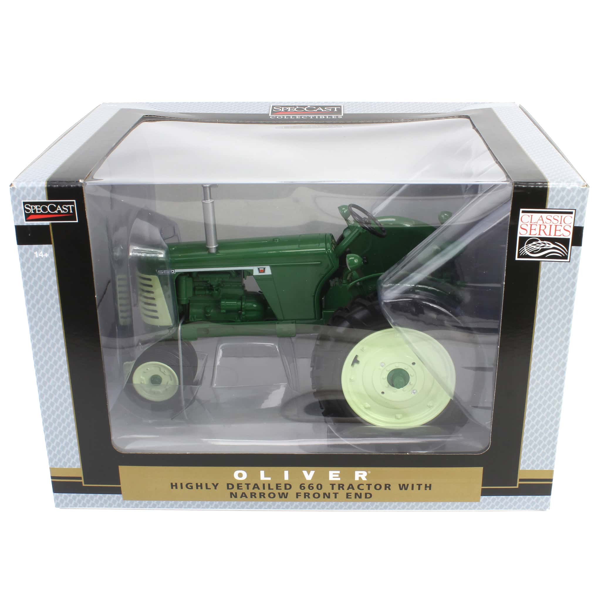 1/16 Oliver 660 Gas Tractor with Narrow Front by SpecCast - Image 6
