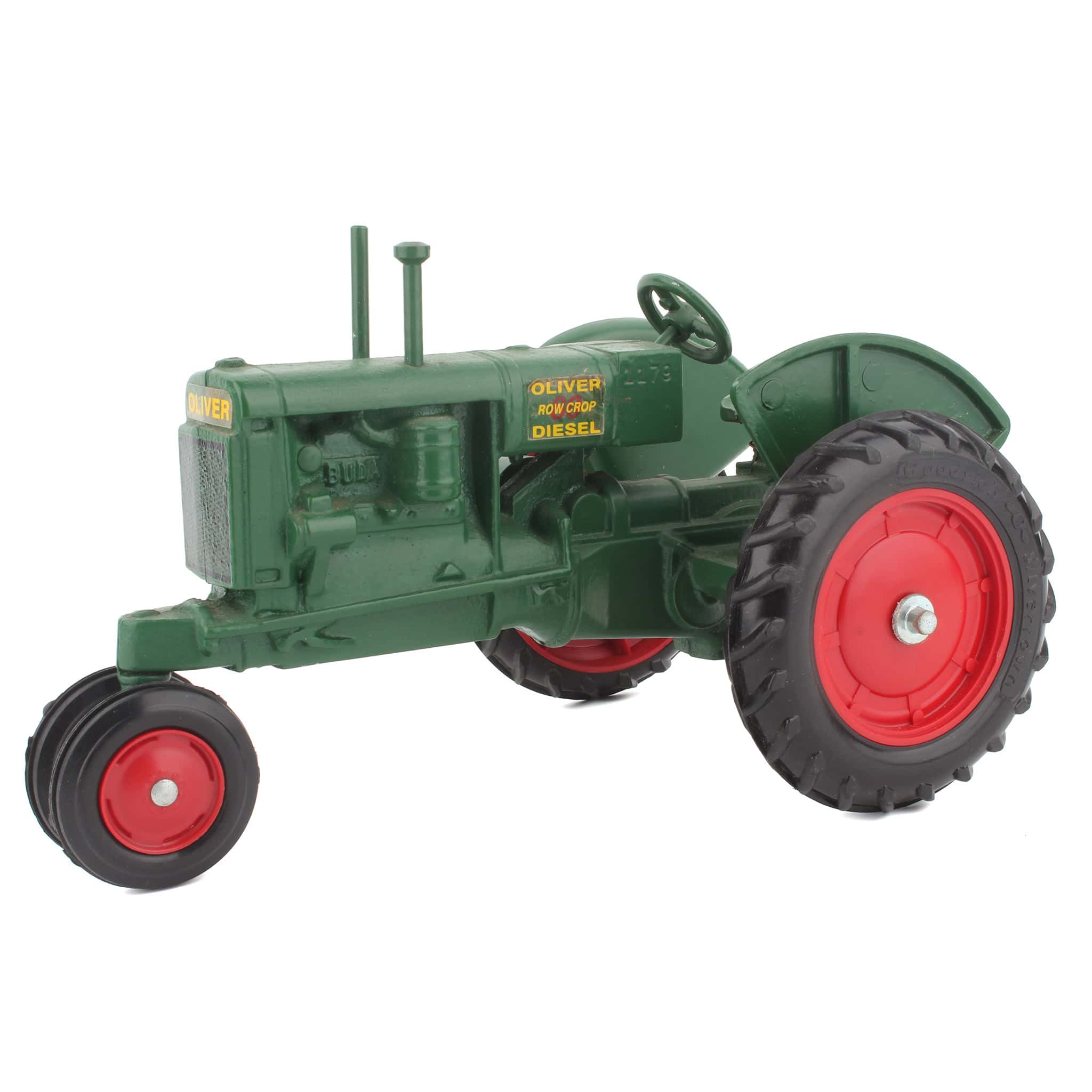 1/16 Oliver 80 Row Crop Diesel Tractor with Rubber Tires by Scale Models, 2nd in Collector Series - LOOSE