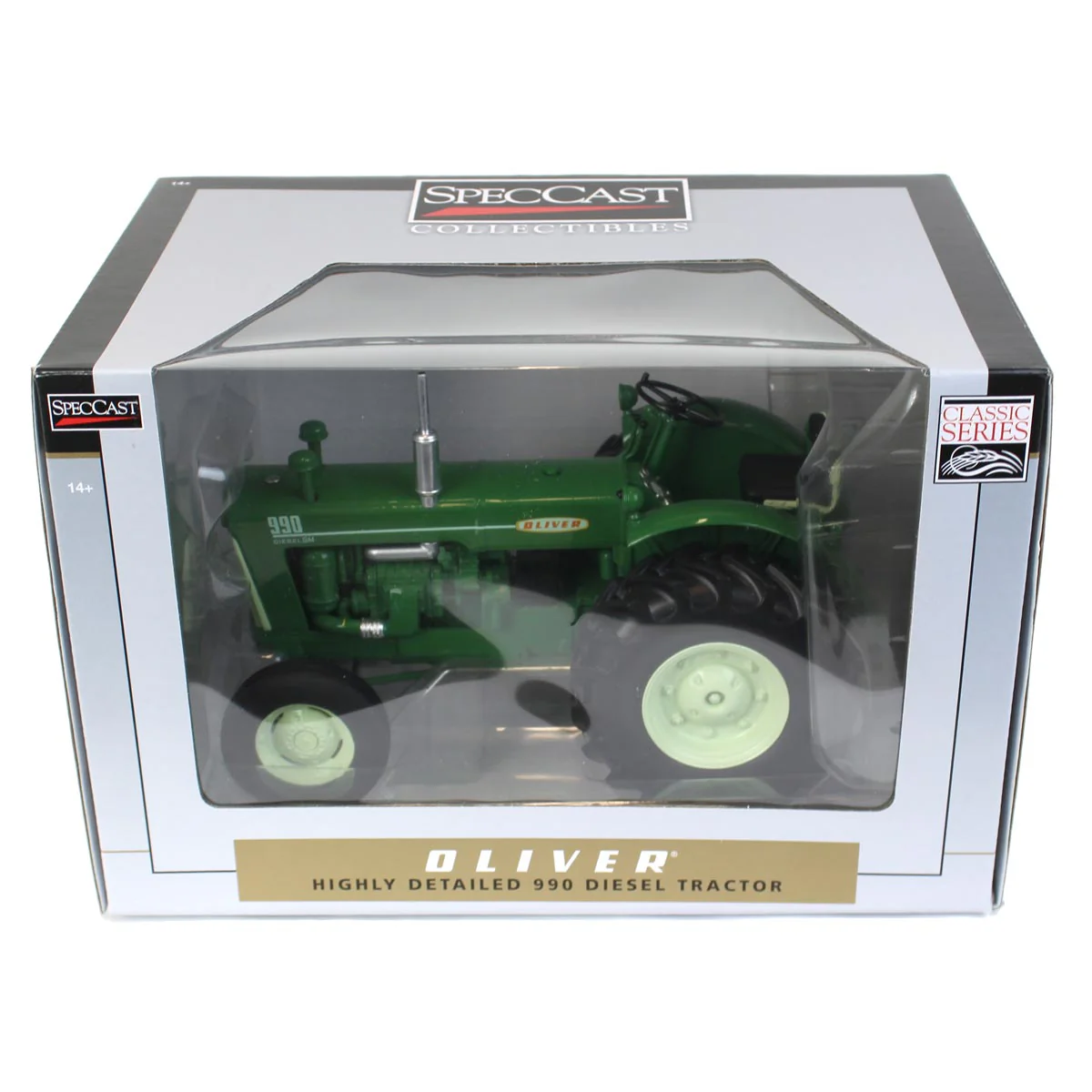1/16 Oliver 990 Diesel Wide Front Tractor - Image 5