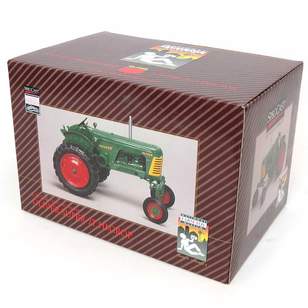 1/16 Oliver Super 77 Hi-Crop Tractor by SpecCast, National Farm Toy Museum Series - Image 2
