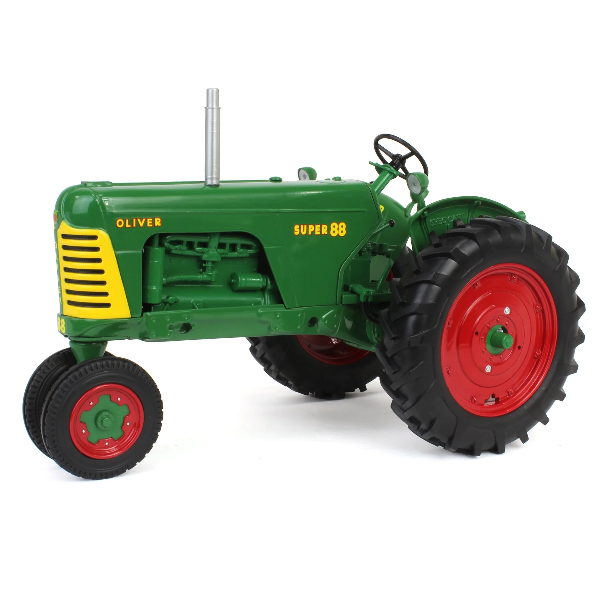 1/16 Oliver Super 88 Gas Tractor with Narrow Front & Red Rims by SpecCast
