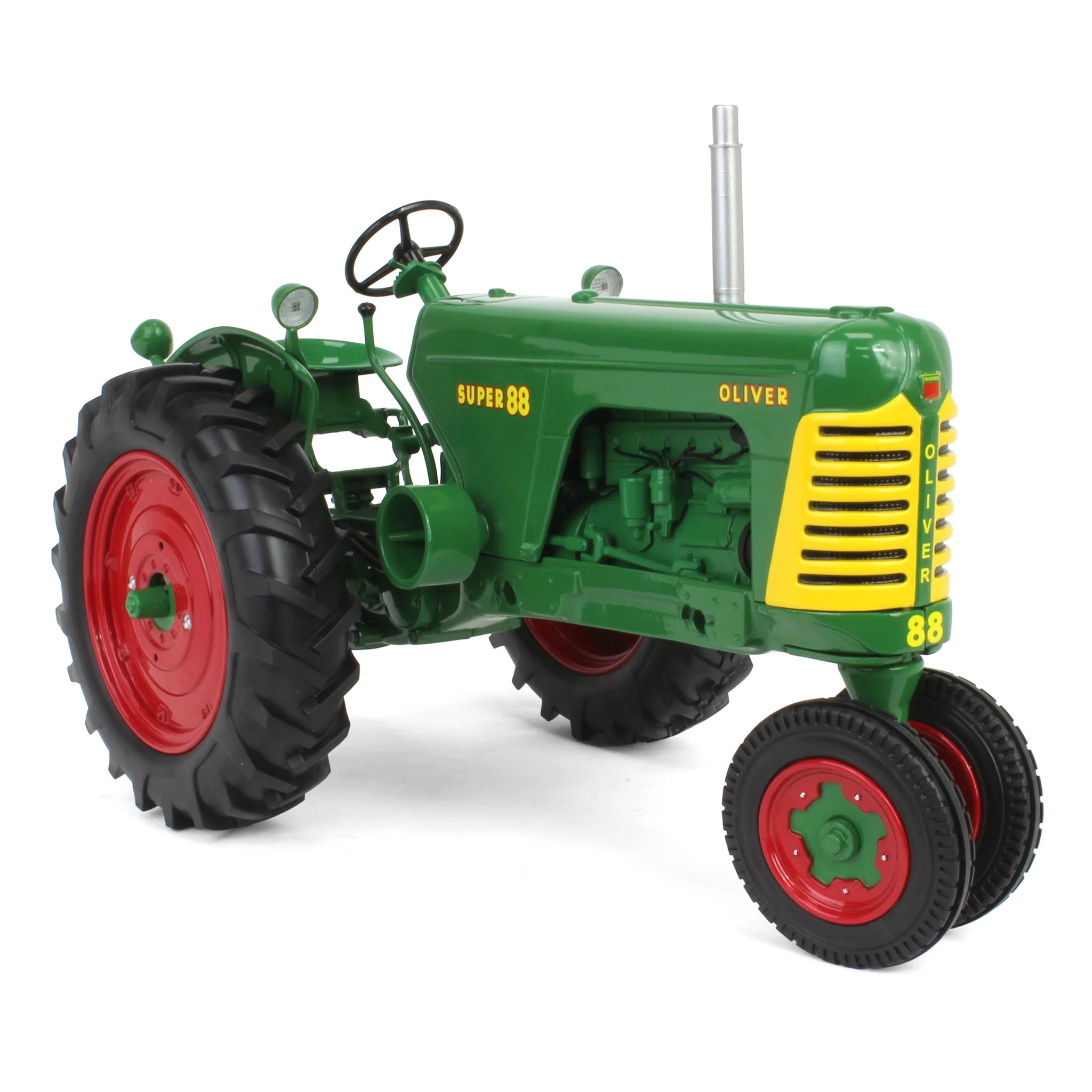 1/16 Oliver Super 88 Gas Tractor with Narrow Front & Red Rims by SpecCast - Image 2