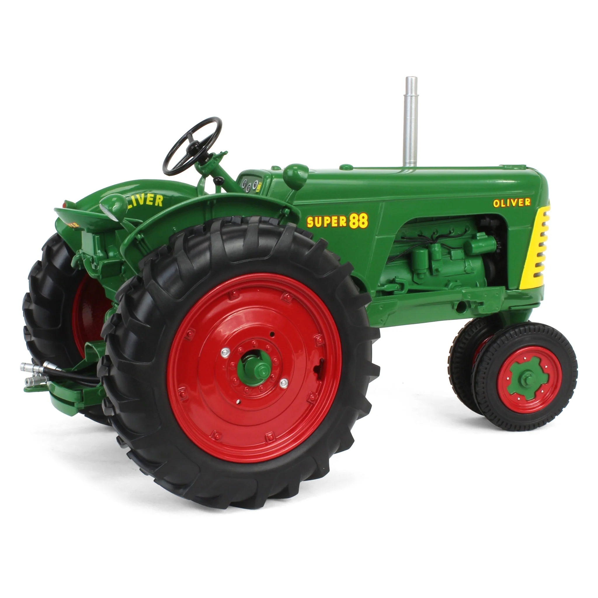 1/16 Oliver Super 88 Gas Tractor with Narrow Front & Red Rims by SpecCast - Image 3