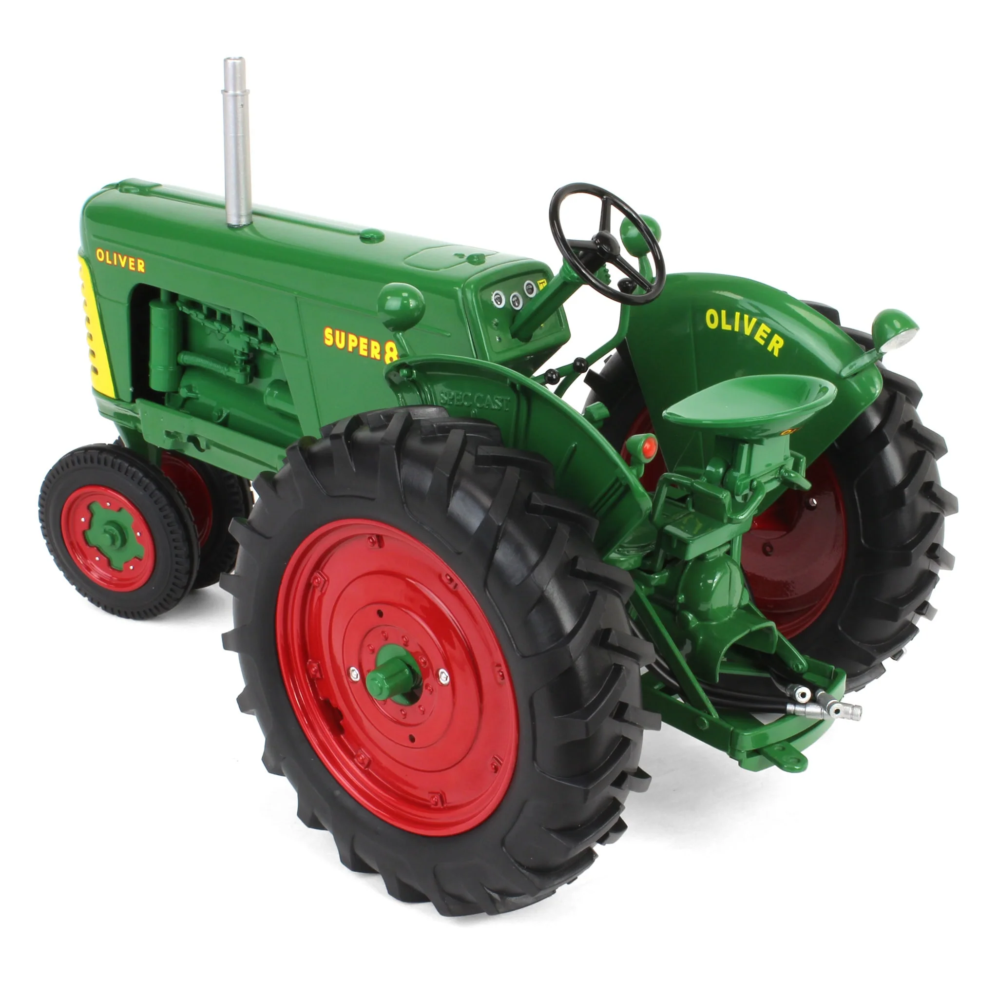 1/16 Oliver Super 88 Gas Tractor with Narrow Front & Red Rims by SpecCast - Image 4