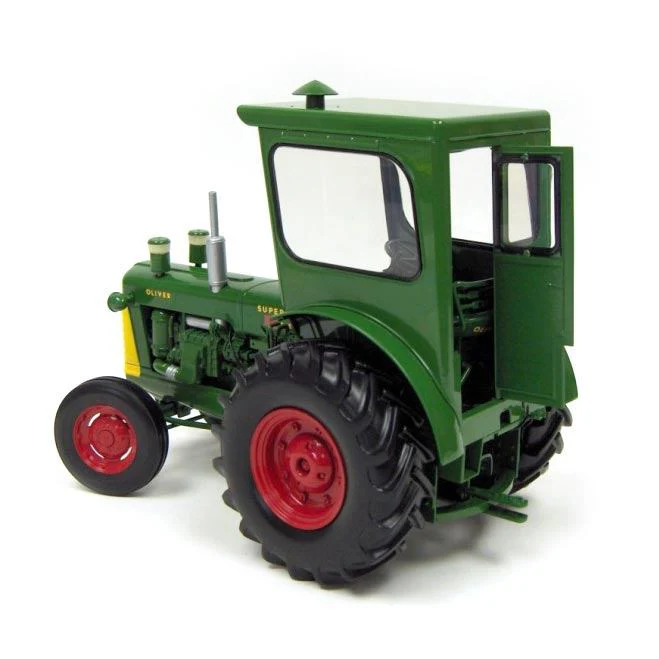 1/16 Oliver Super 99 GM Diesel Tractor with Cab and Red Rims by SpecCast - Image 3